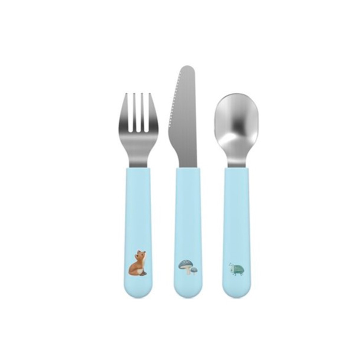 Imagem 0 de Conjunto 3 talheres Little Dutch colher, garfo e faca