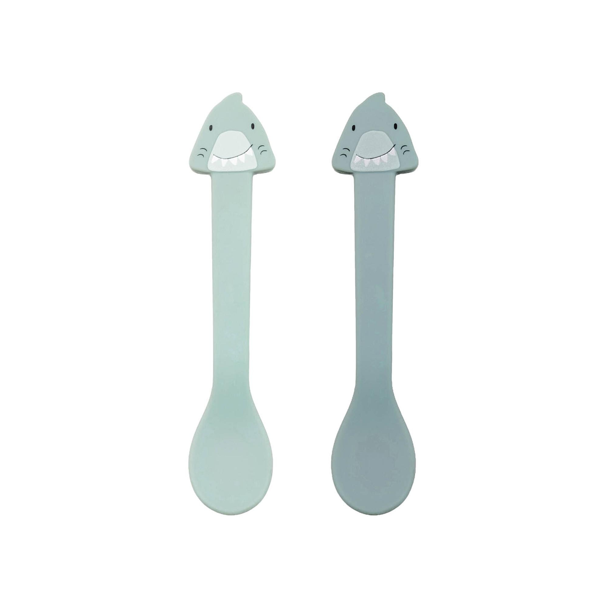 Trixie - Pack 2 cucharas Trixie con silicona.