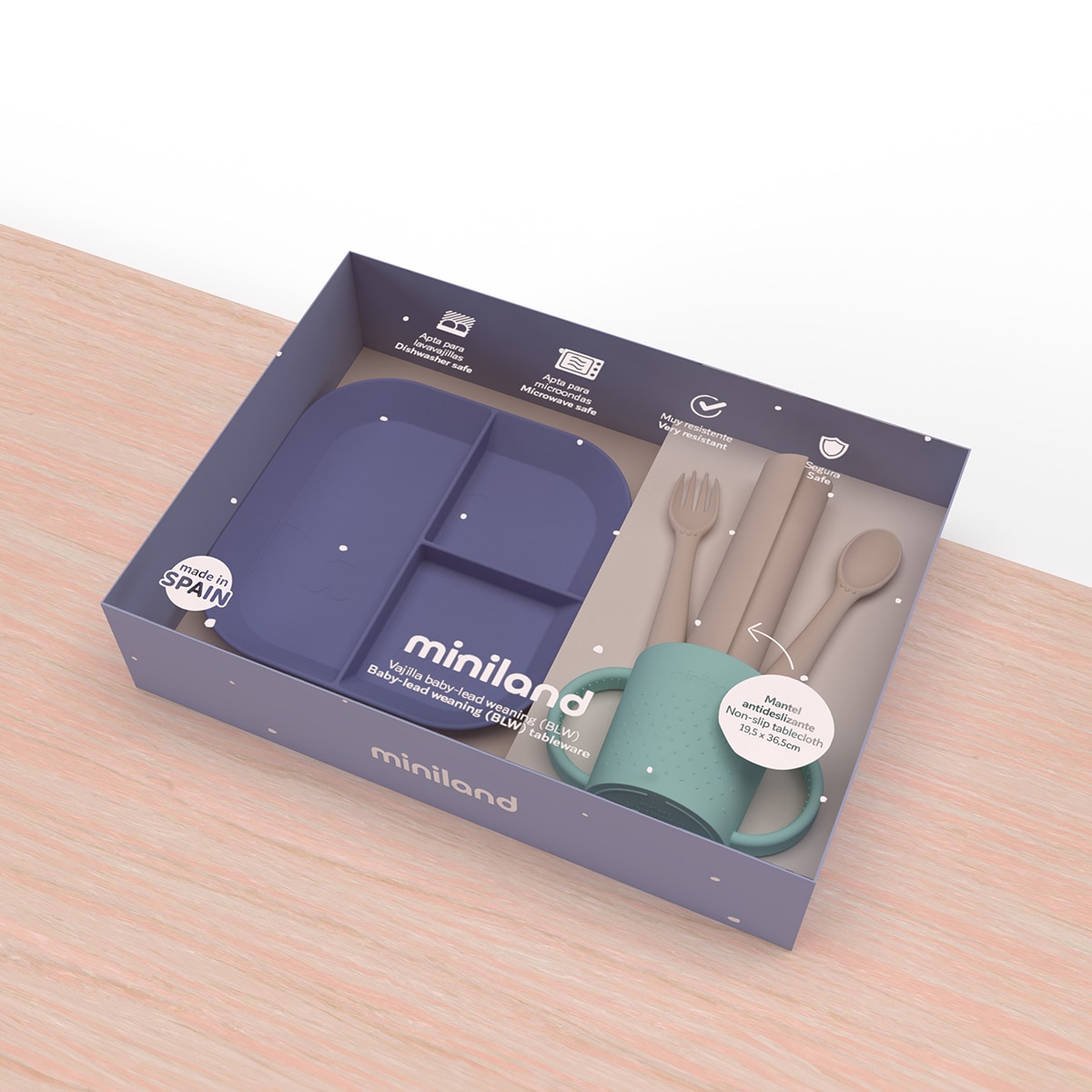 Serviço de Mesa de 5 Peças BLW Lilás-8