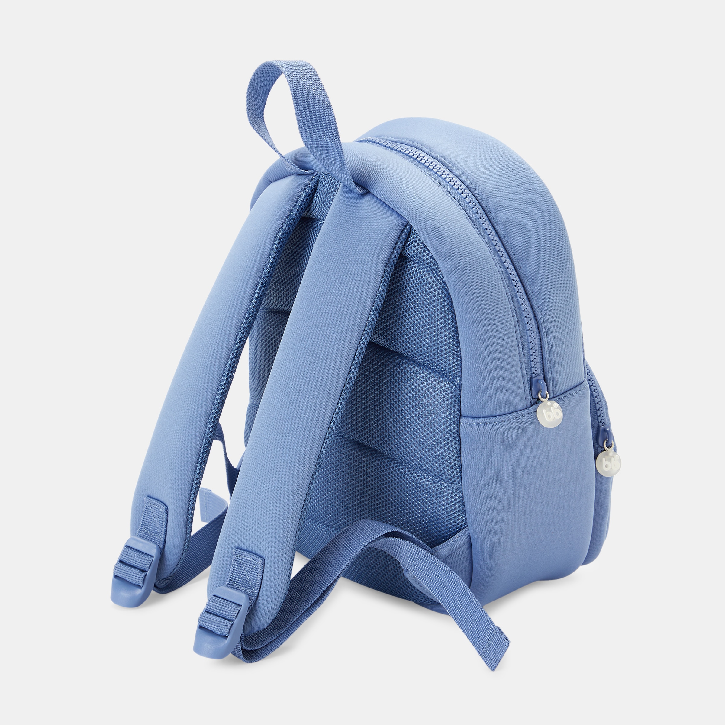 Mochila Creche com Bolso Isotérmico Azul-2