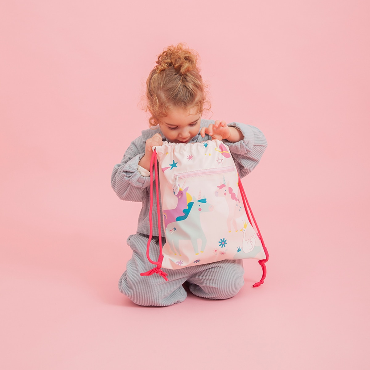 Mochila Tipo Saco Rosa-claro-2