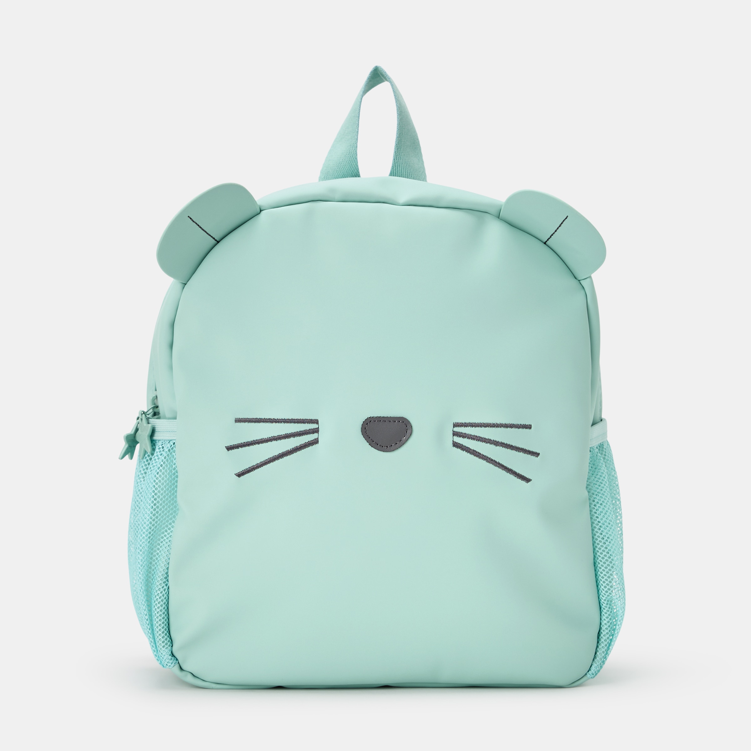 Imagen 1 de Mochila Guardería Cotton Juice Baby Home - Bigotes - Verde Mint Verde Mint