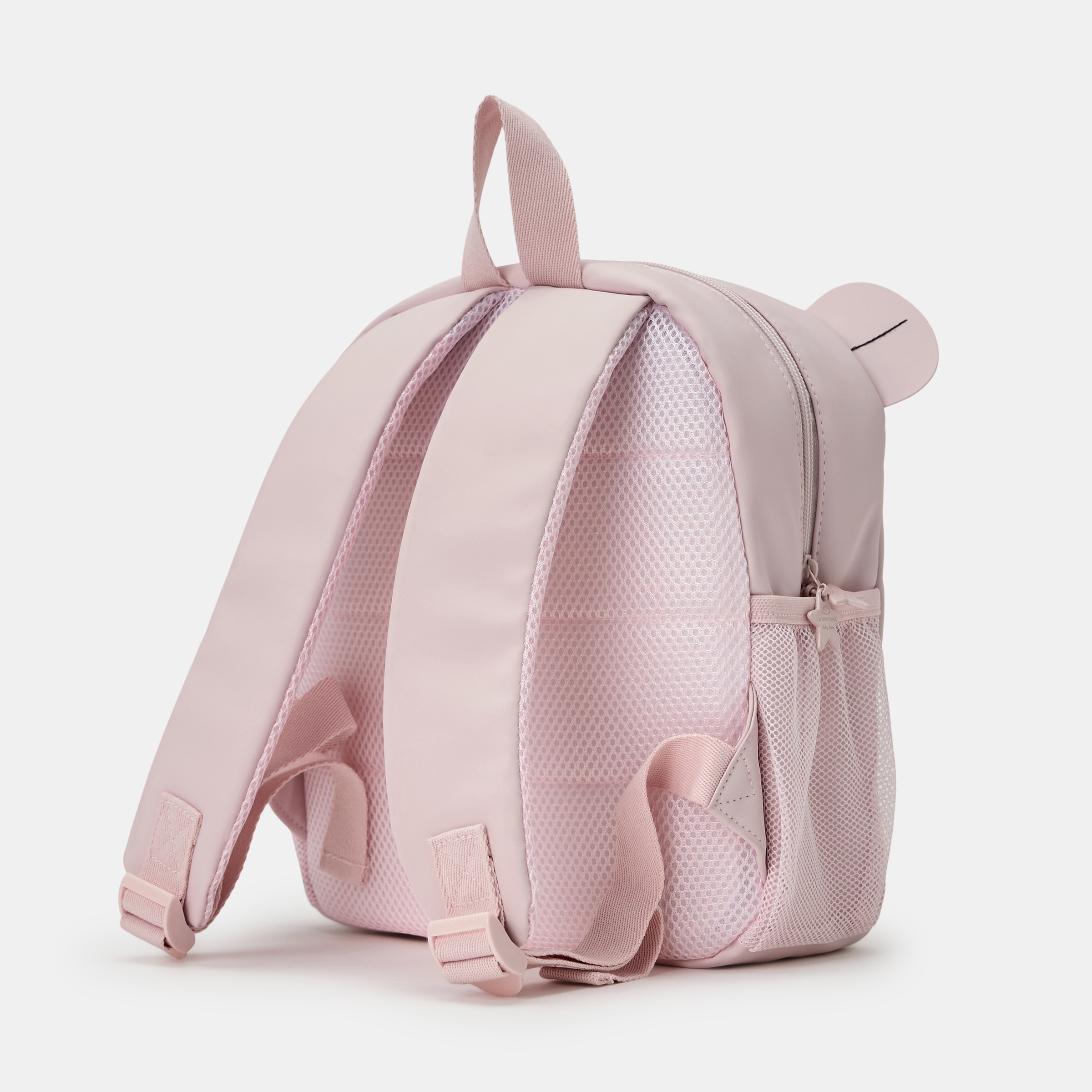 Mochila Cotton Juice Baby Home - Bigodes Rosa-claro-2