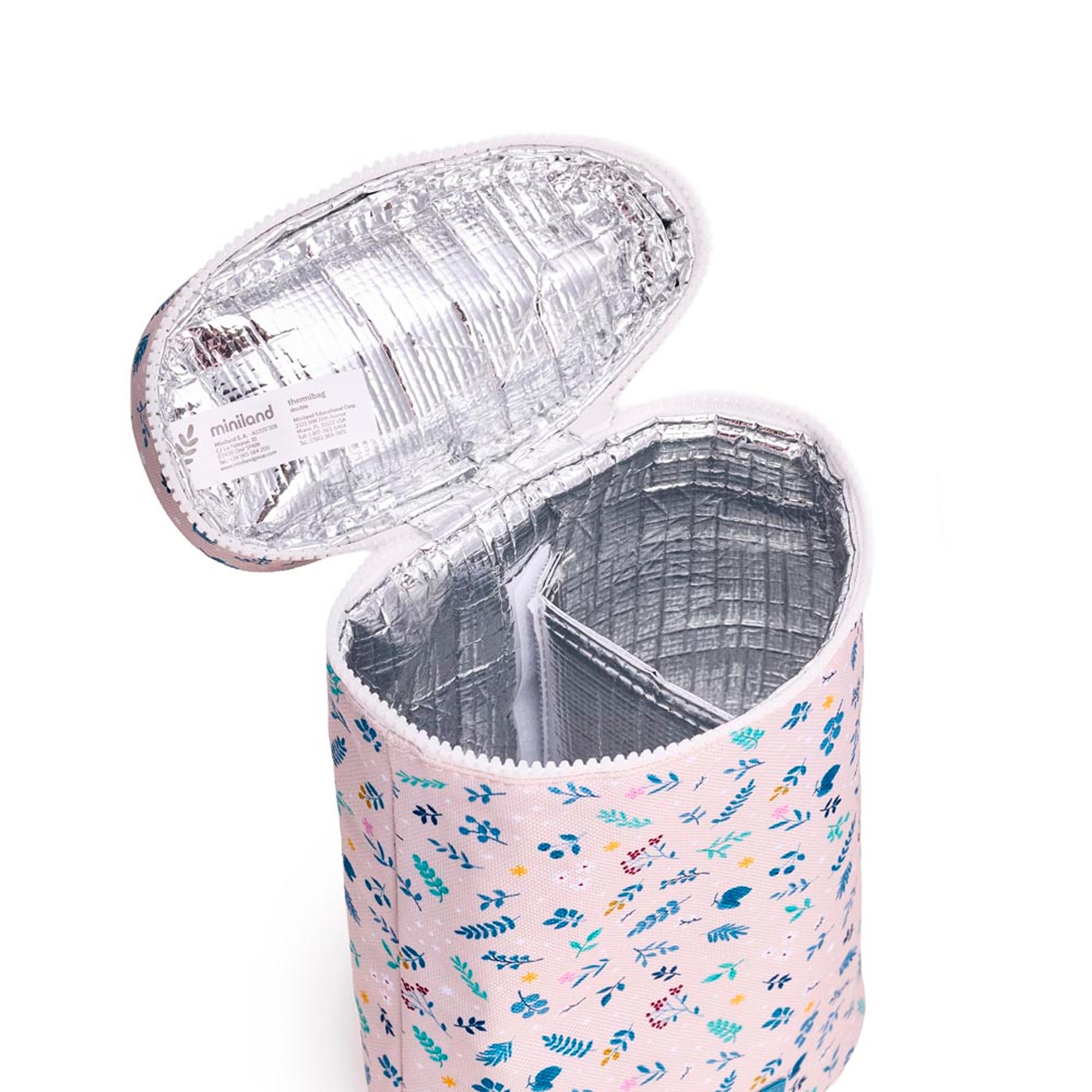 Dupla Bolsa Térmica para LíquidosMiniland Thermibag Coleção Dreamland Bege-2