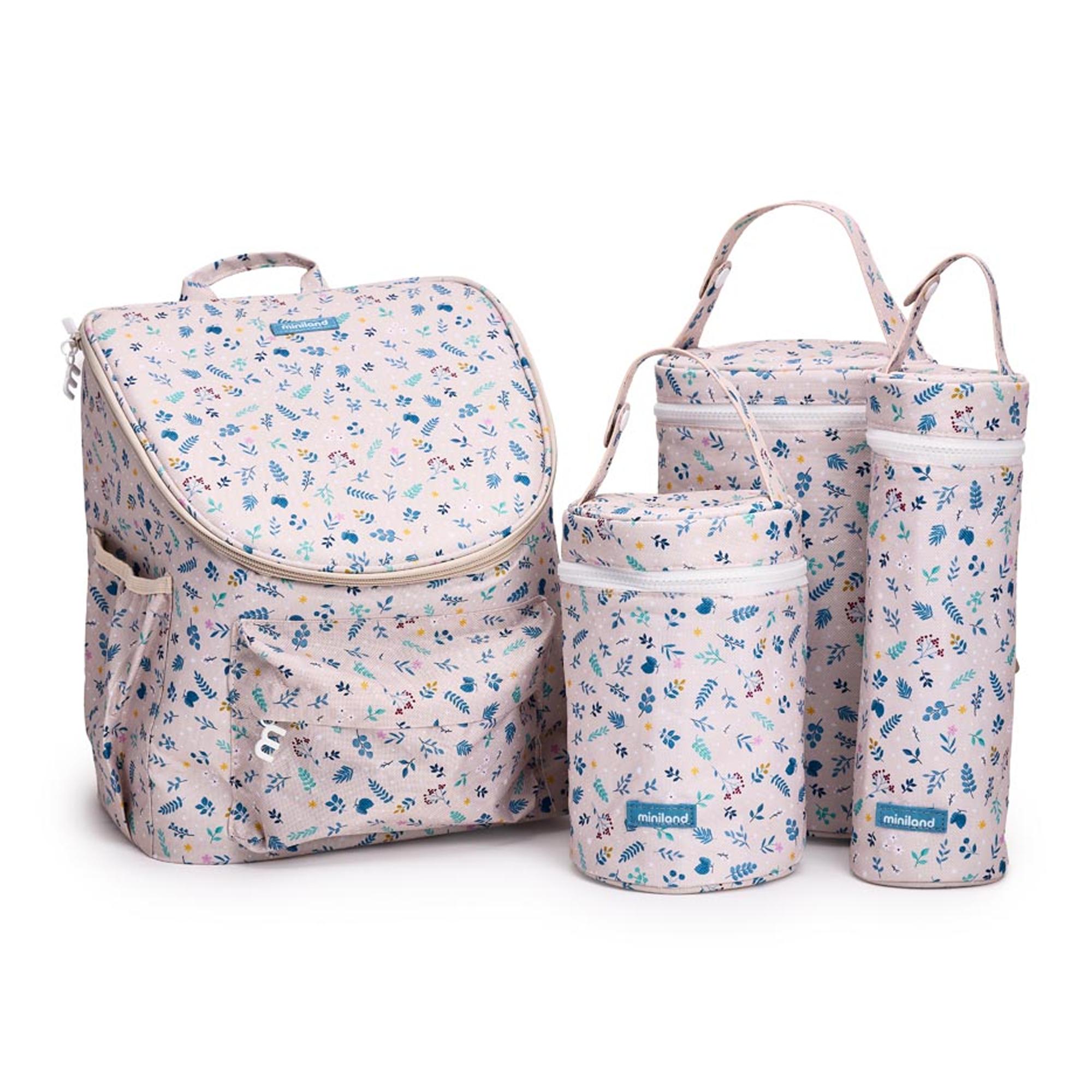 Bolsa Térmica para Alimentos Sólidos Miniland Thermibag 700ml Coleção Dreamland Bege-5
