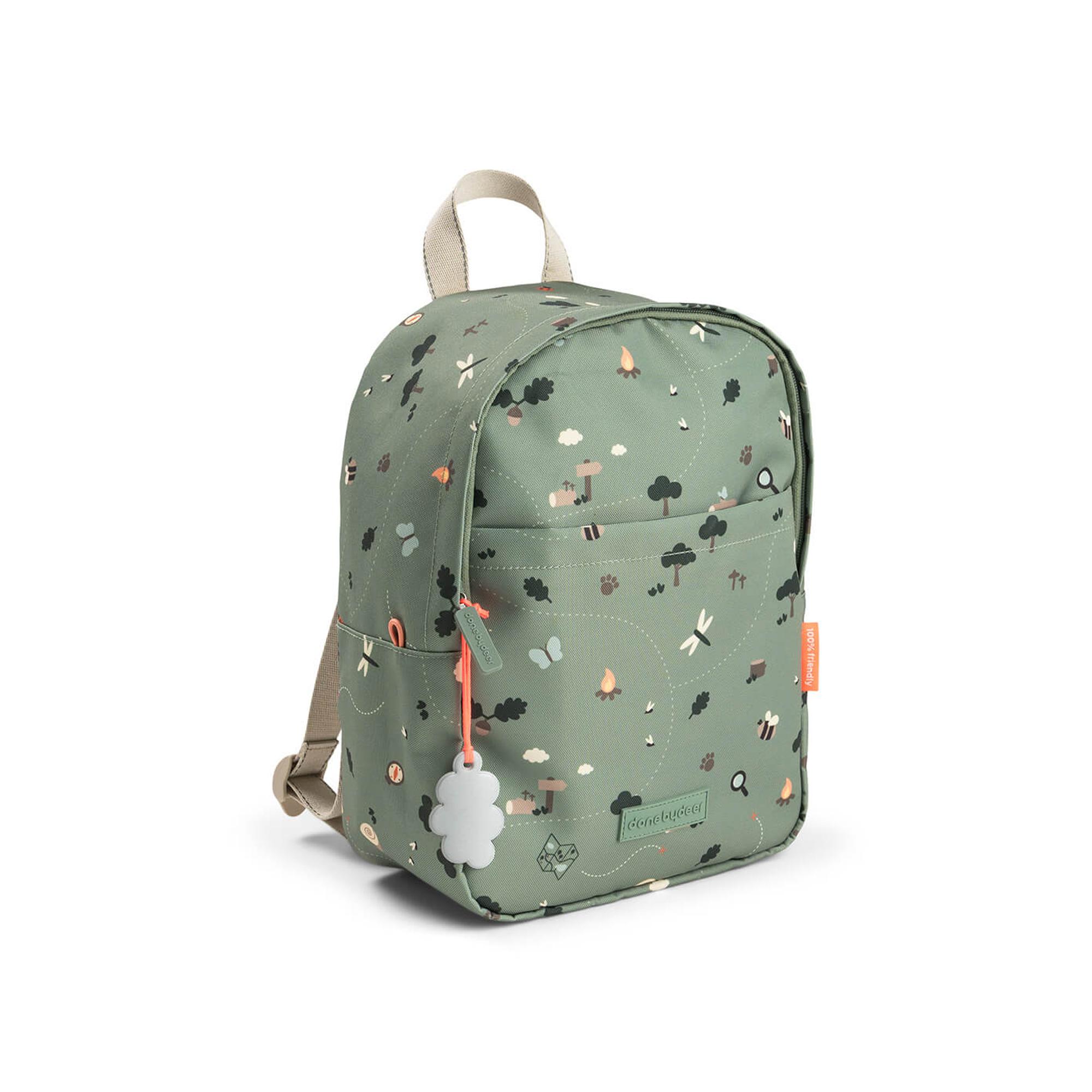 Mochila para Creche 7,5 L Coleç. Tiny Trails Verde-militar-1