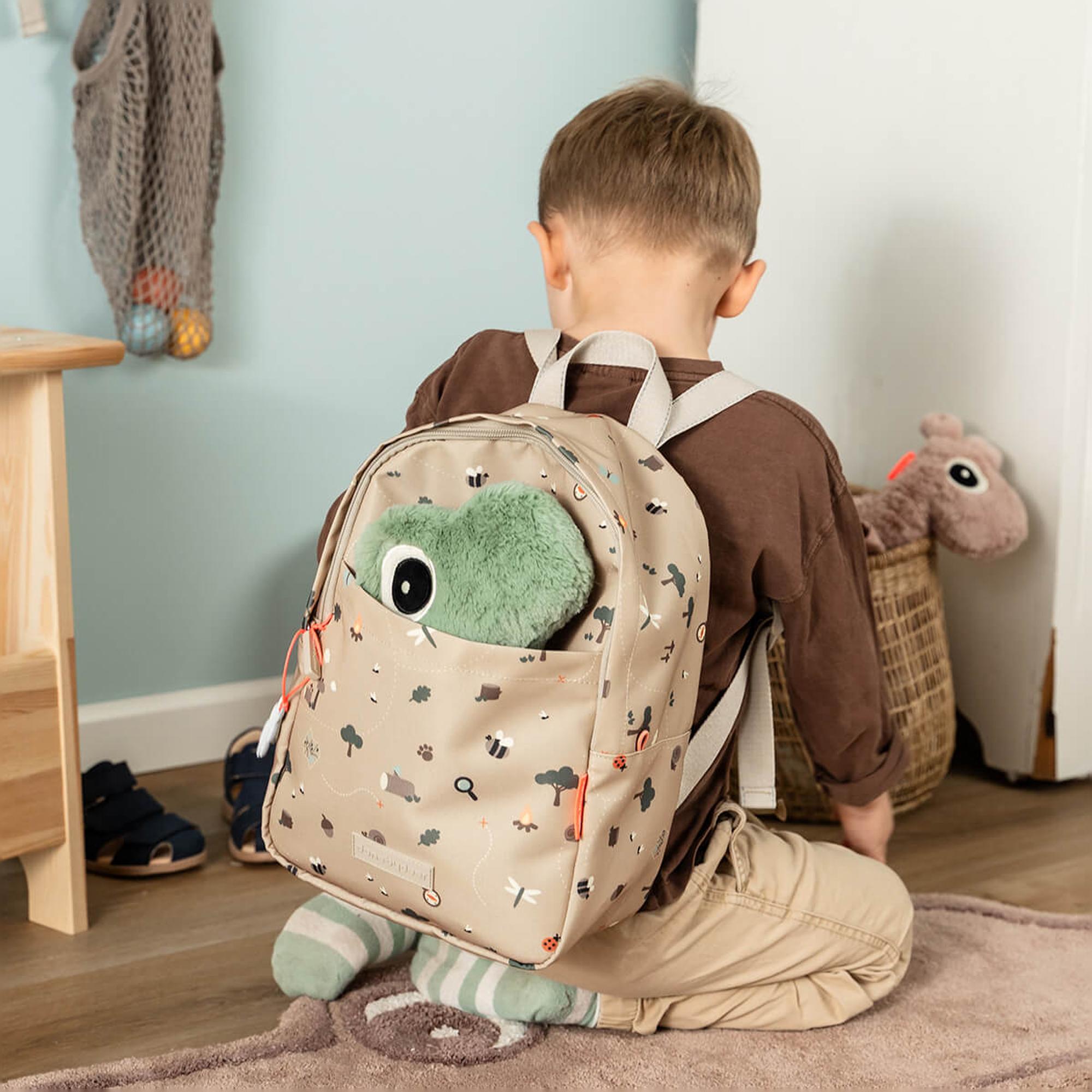 Mochila guardería Done by Deer 7,5l colecc. Tiny Trails - Beige Sierra Beige Sierra-7