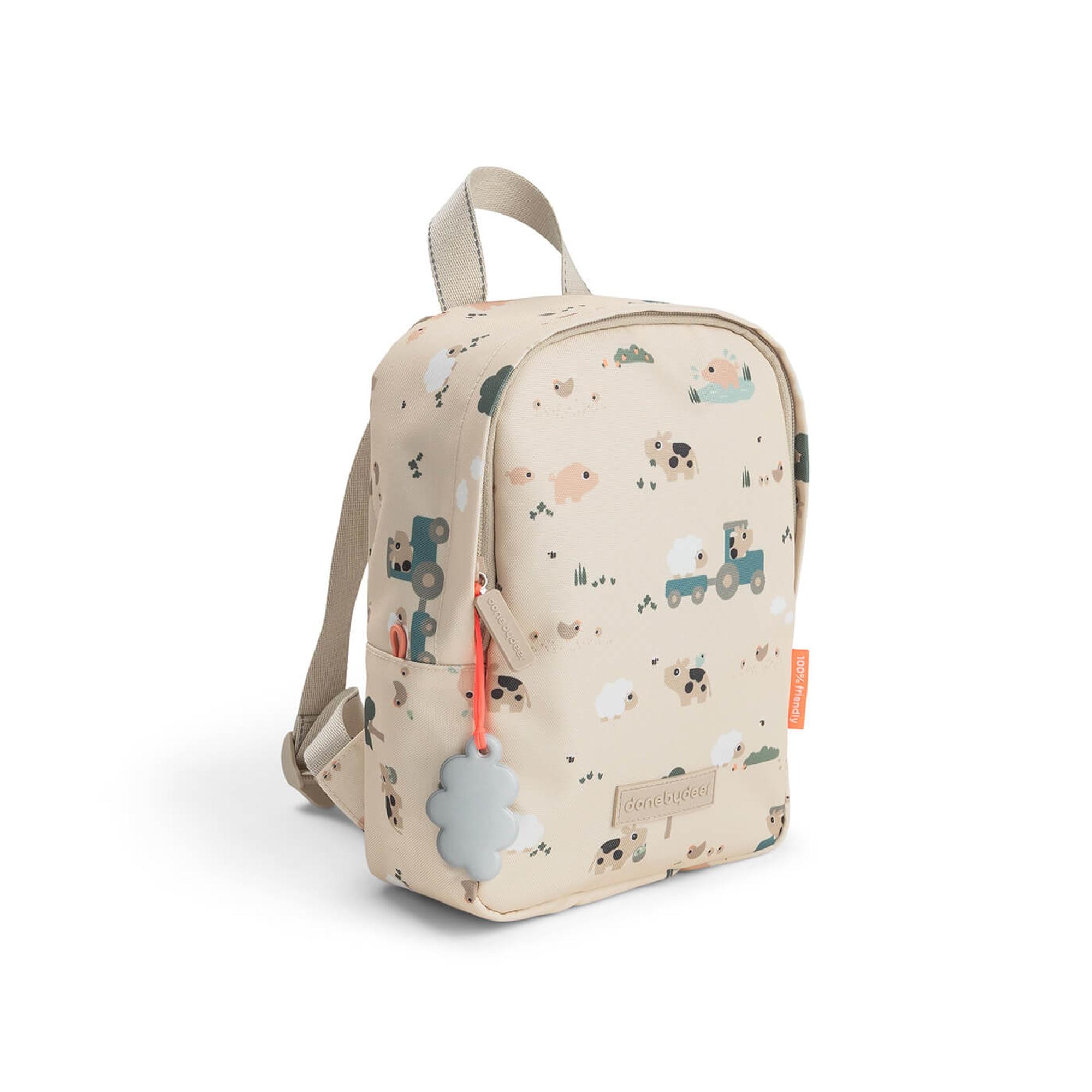 Done by Deer - Mochila guardería Done by Deer 4l colecc. Tiny Farm.