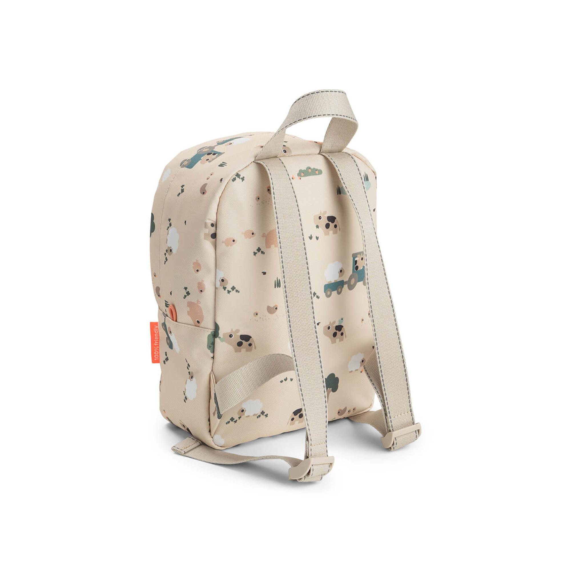 Imagen 2 de Mochila guardería Done by Deer 4l colecc. Tiny Farm - Beige Sierra Beige Sierra