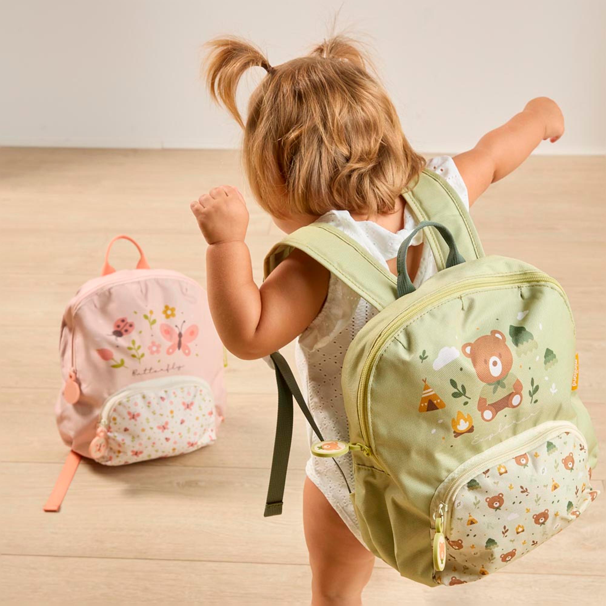 Mochila para Creche Verde Primavera-7