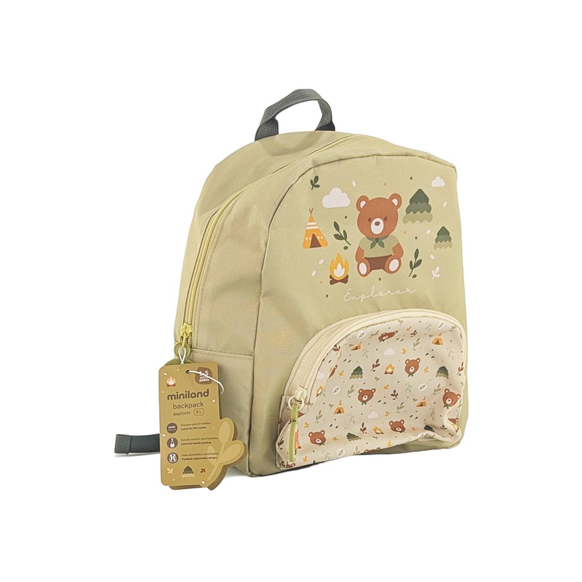 Mochila para Creche Verde Primavera-9