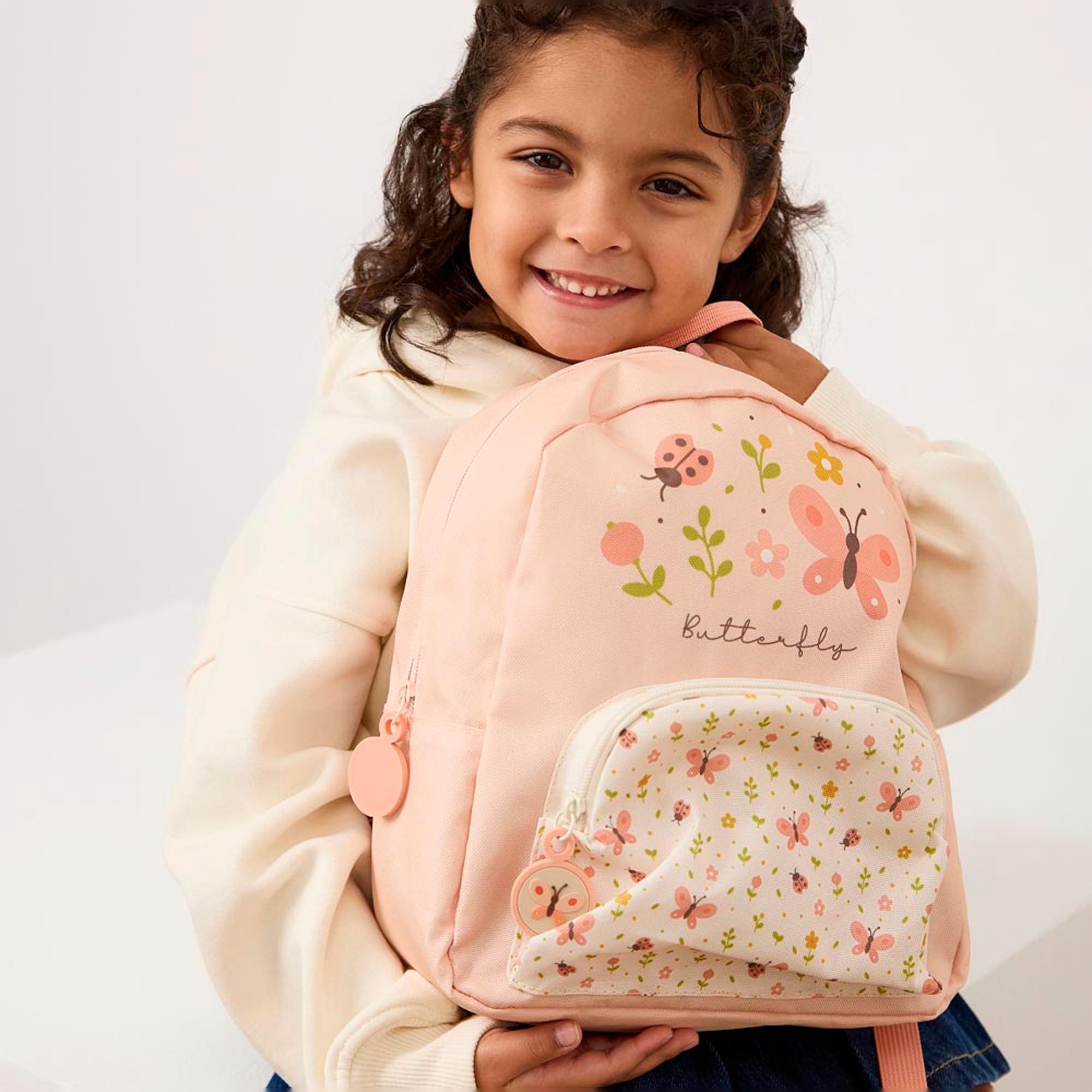 Mochila para Creche Salmão-4