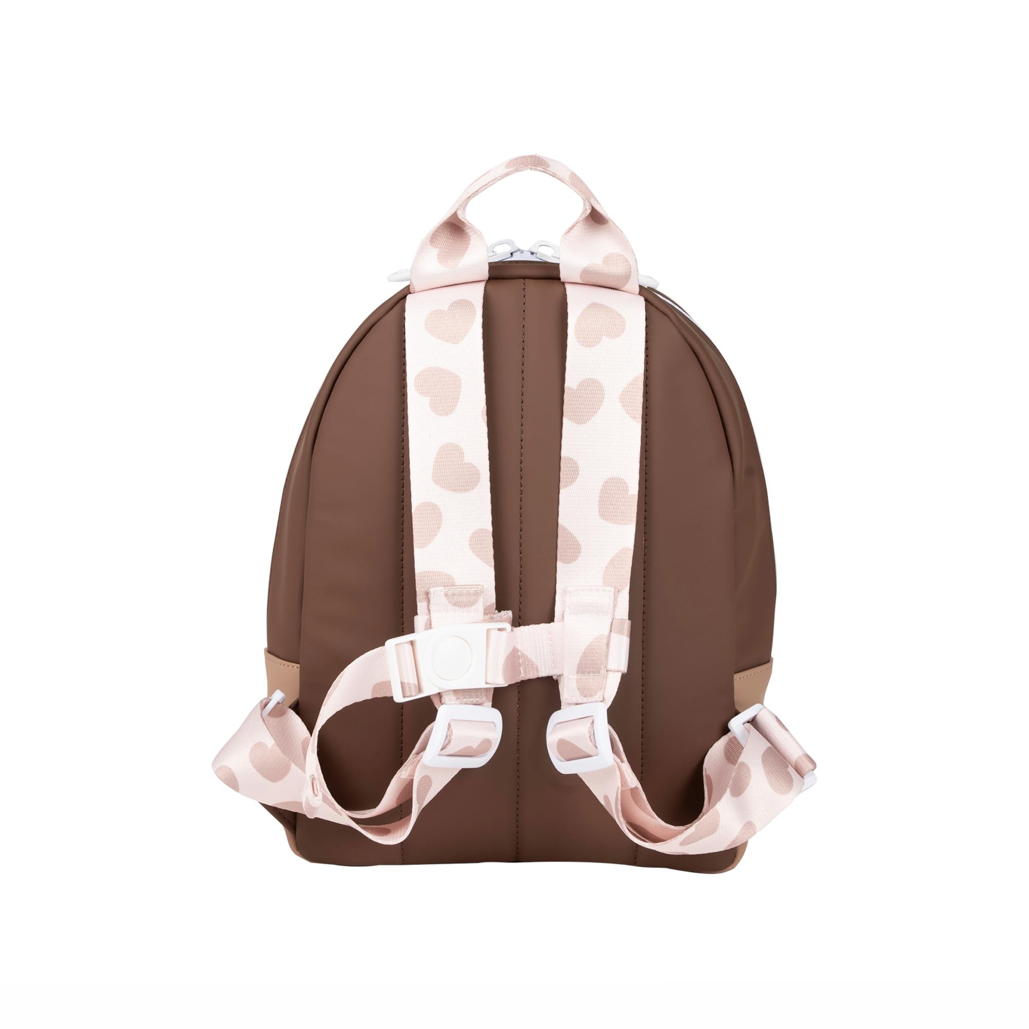 Mochila de Creche Faro em Tecido Waterproof Rosa antigo-6