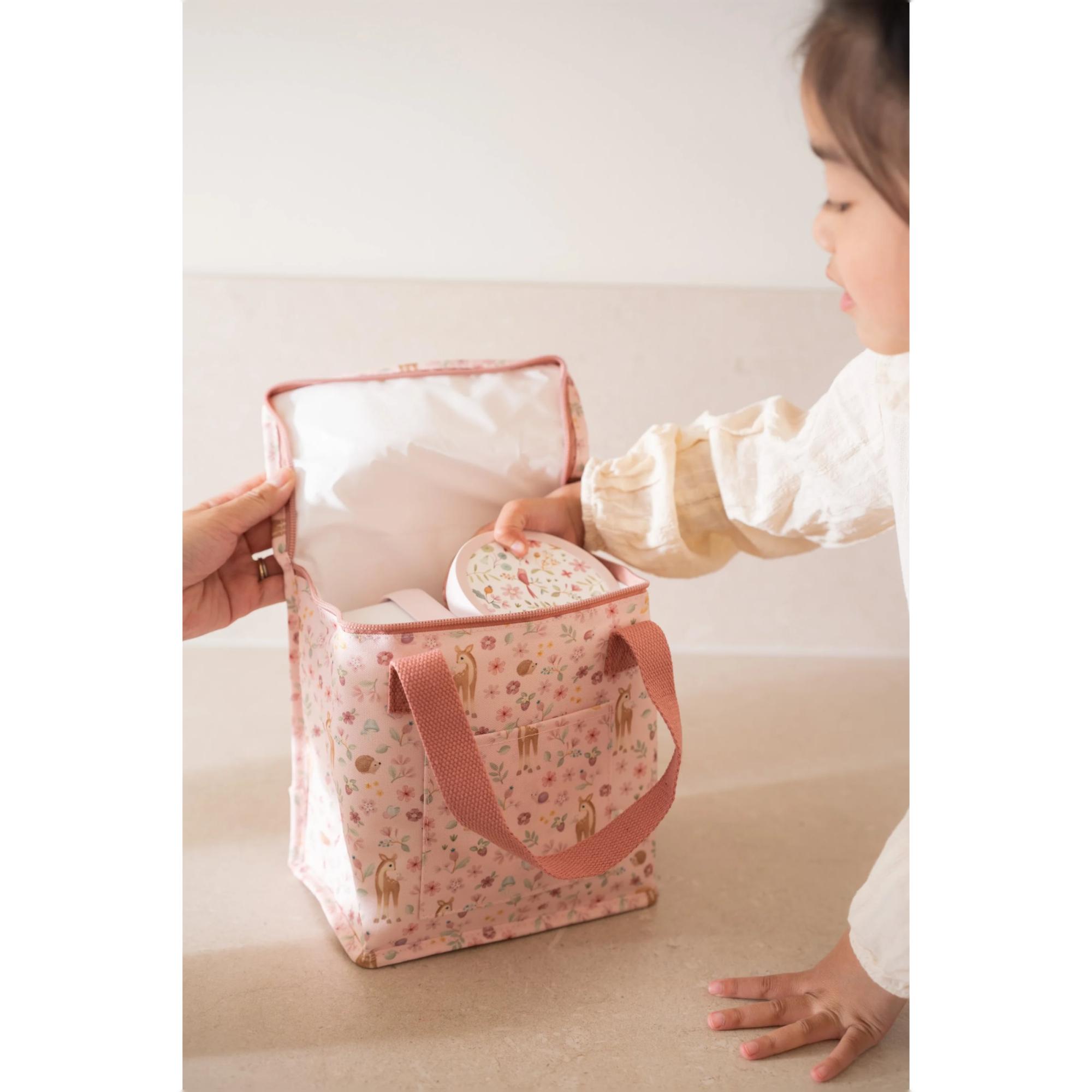 Bolsa Isotérmica Little Dutch para almuerzo colec. Fairy Garden - Rosa claro Rosa claro-4