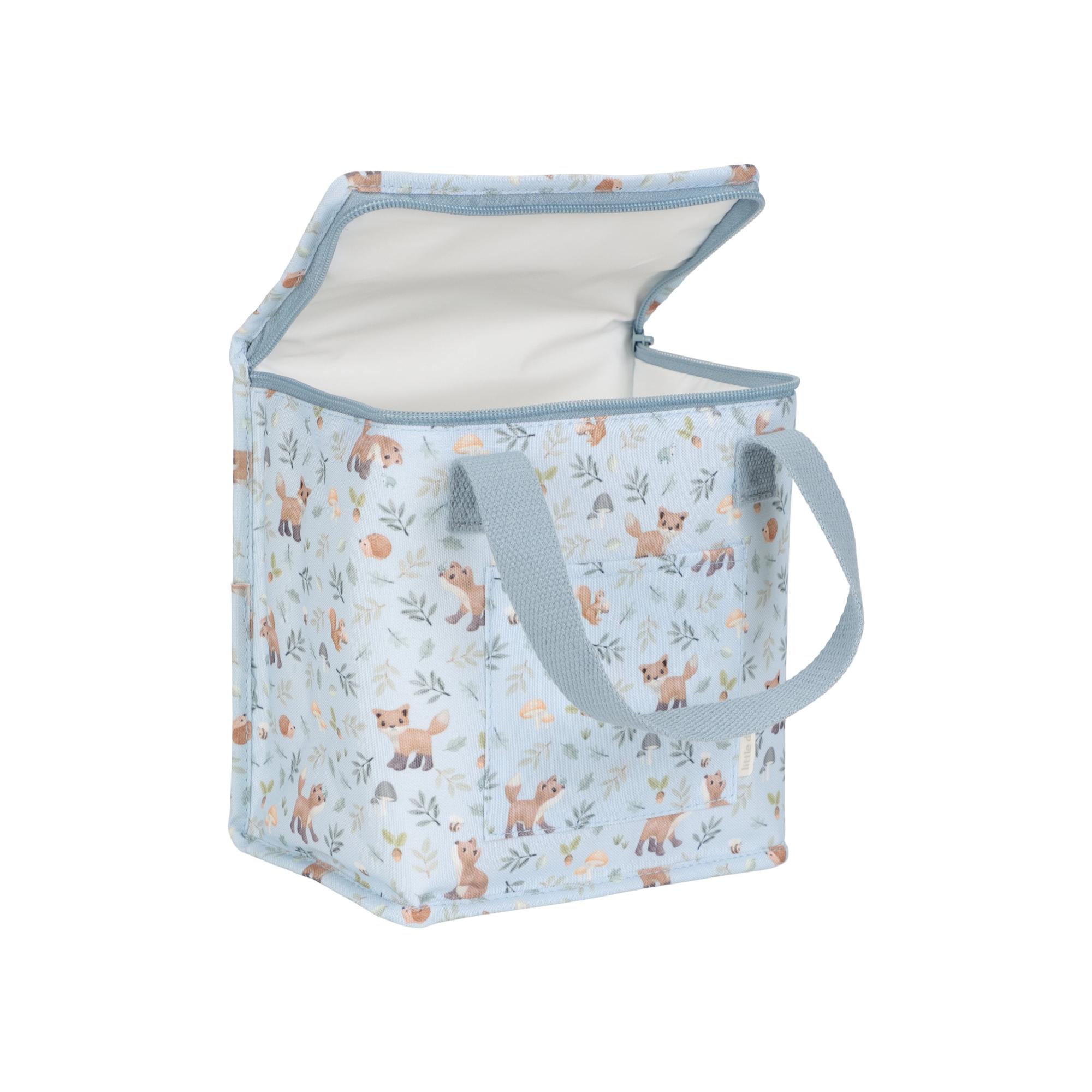 Bolsa Isotérmica Little Dutch para almuerzo colec. Forest Friends - Azul claro Azul claro-3