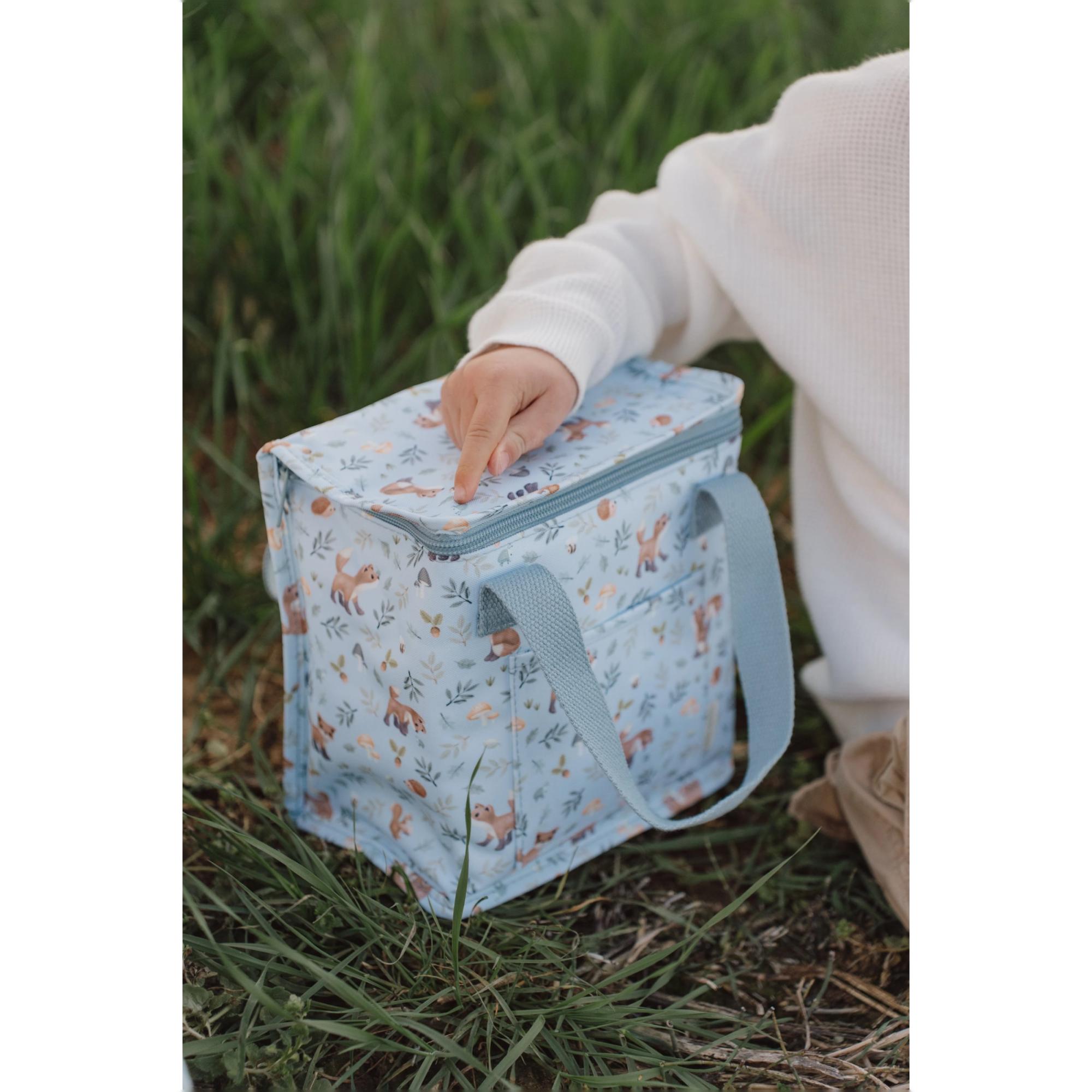 Bolsa Isotérmica Little Dutch para almuerzo colec. Forest Friends - Azul claro Azul claro-4