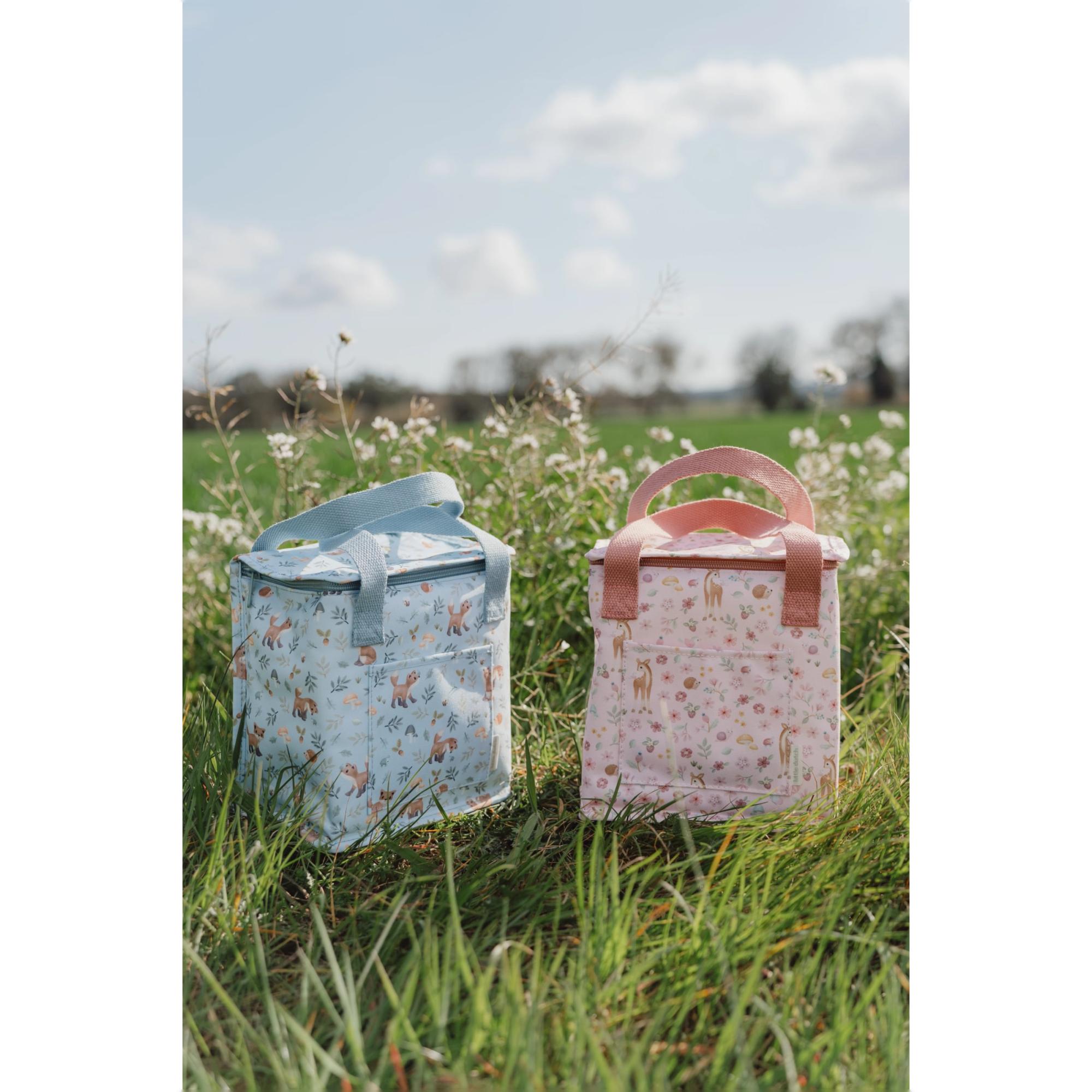 Bolsa Isotérmica Little Dutch para almuerzo colec. Forest Friends - Azul claro Azul claro-11