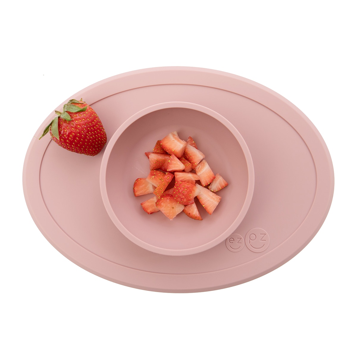 Tigela Silicone Tiny Bowl (4 M+) Rosa-Suave Expresa-2