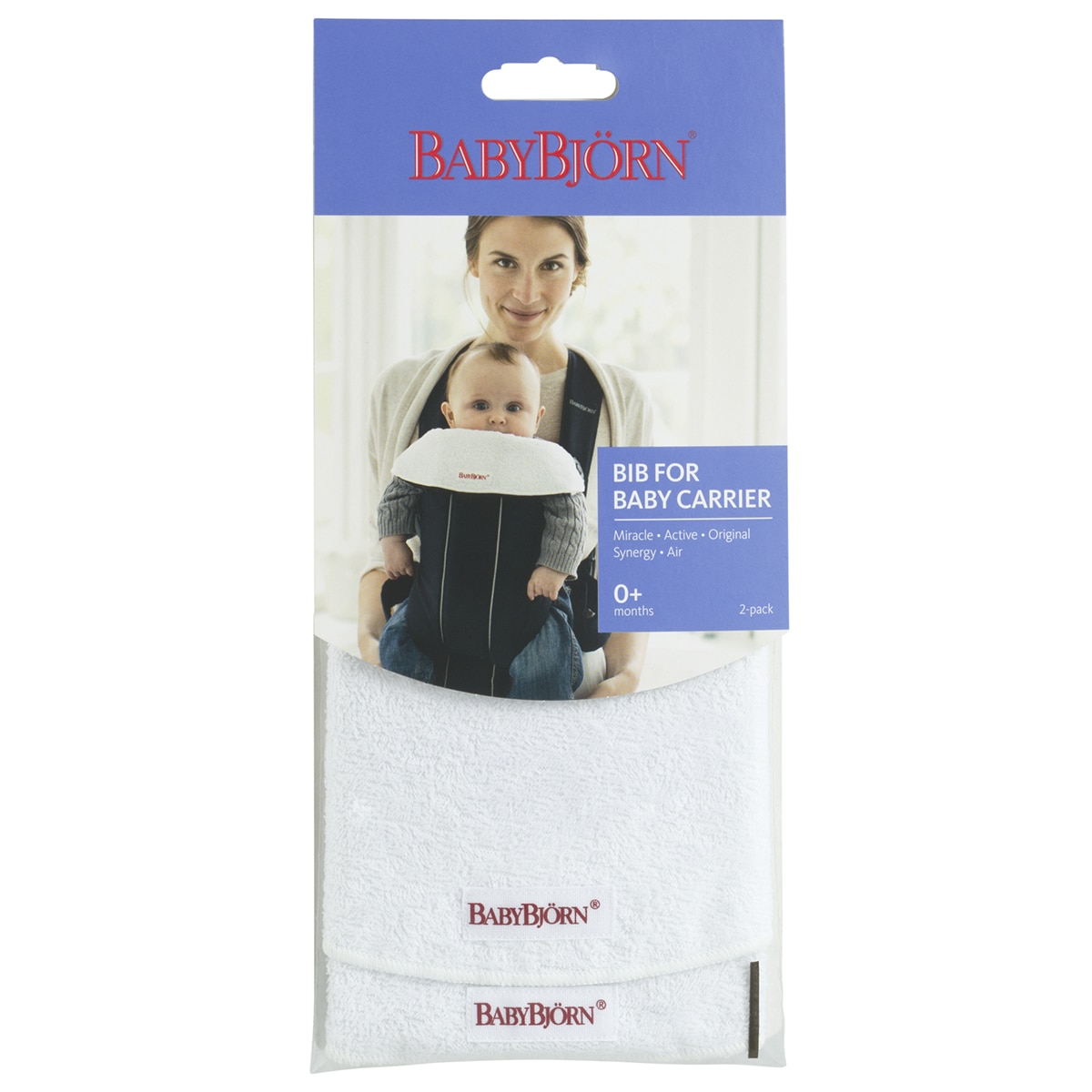 Babete para Marsúpio One - Branco Branco-3