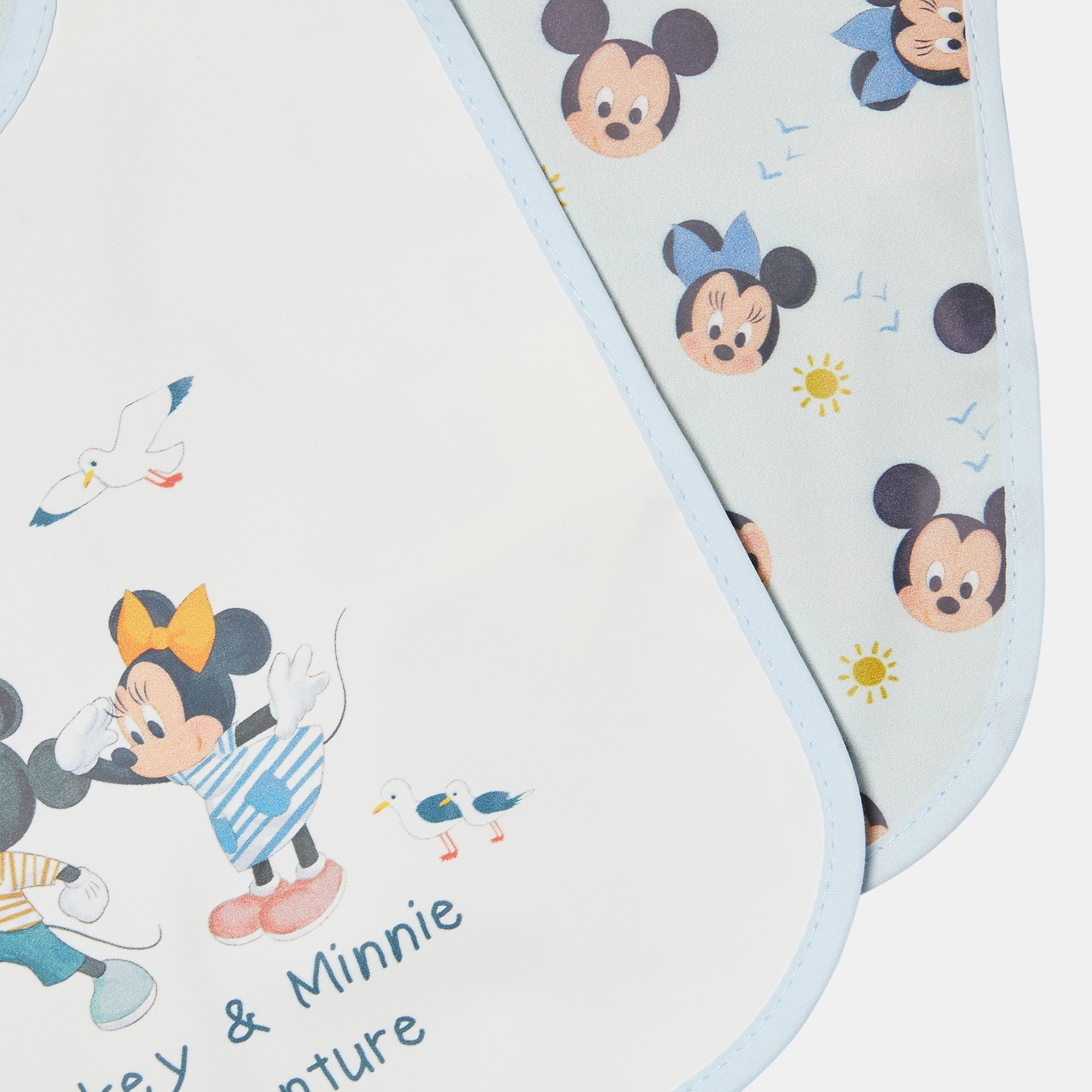 Pack 2 Babetes Mickey & Minnie com Bolso - Multicolor Multicolor-2