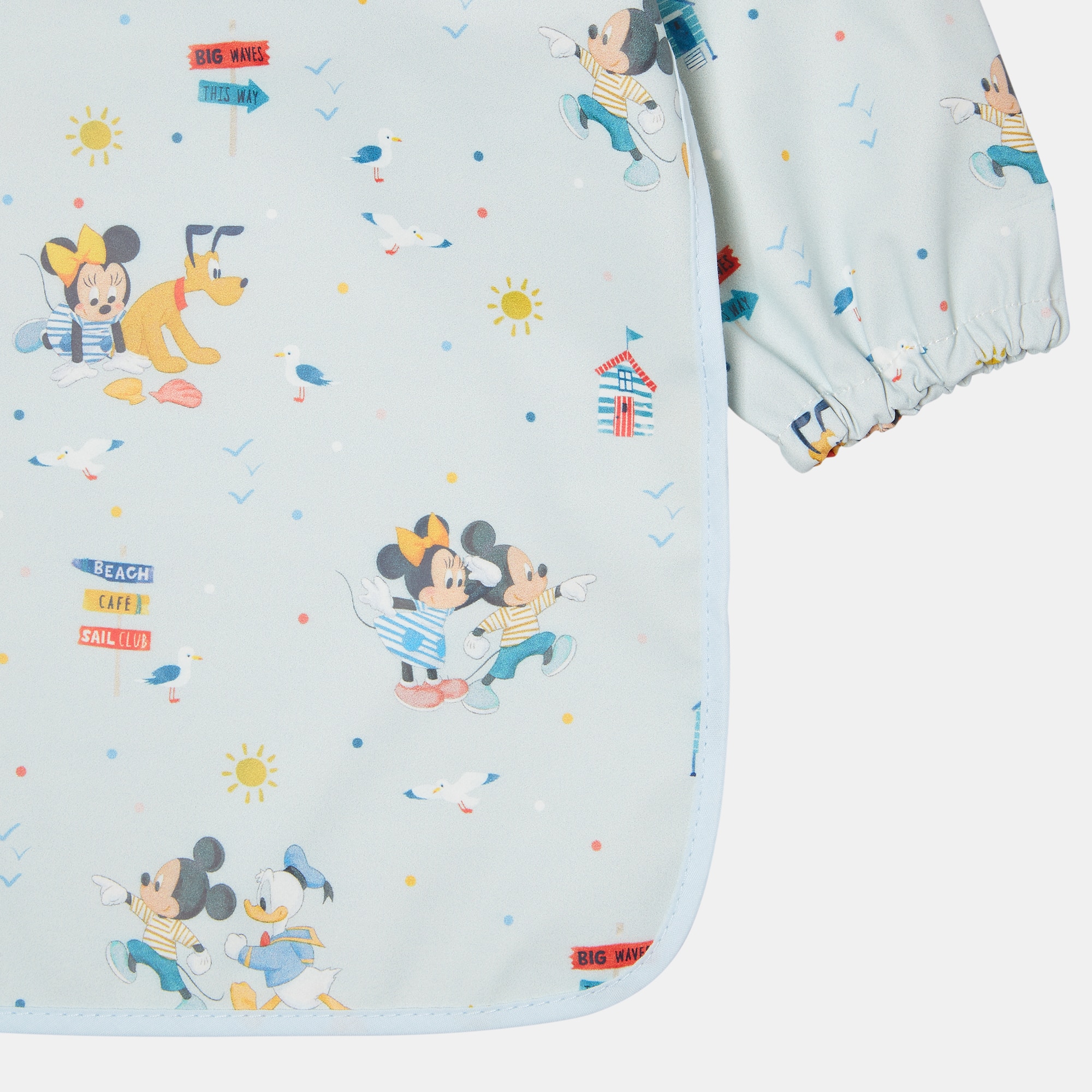 Babete com Mangas Mickey & Minnie com Estampado - Multicolor Multicolor-2