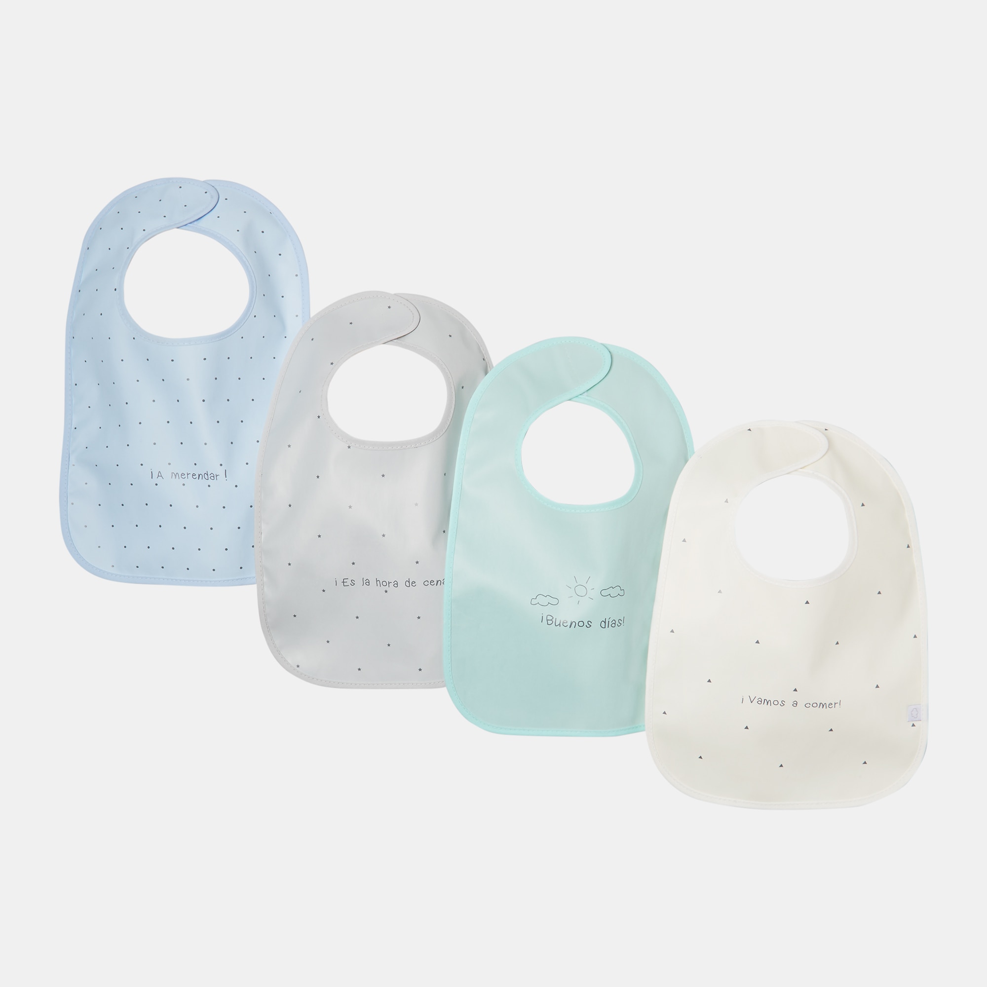 Pack 4 babetes New Born multicolor Multicolor-1