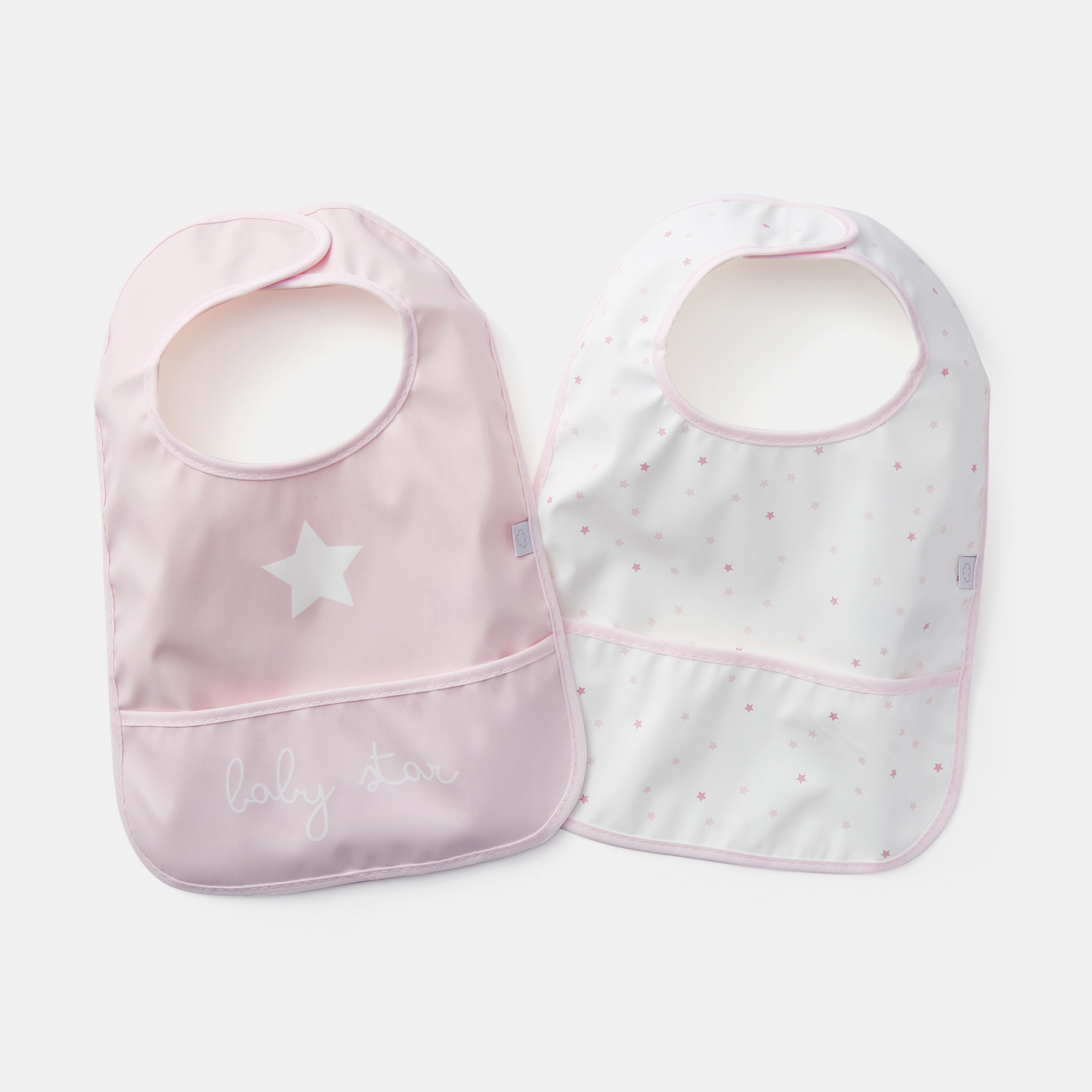 Imagem 0 de Pack de 2 Babetes de Estrelas com Bolso