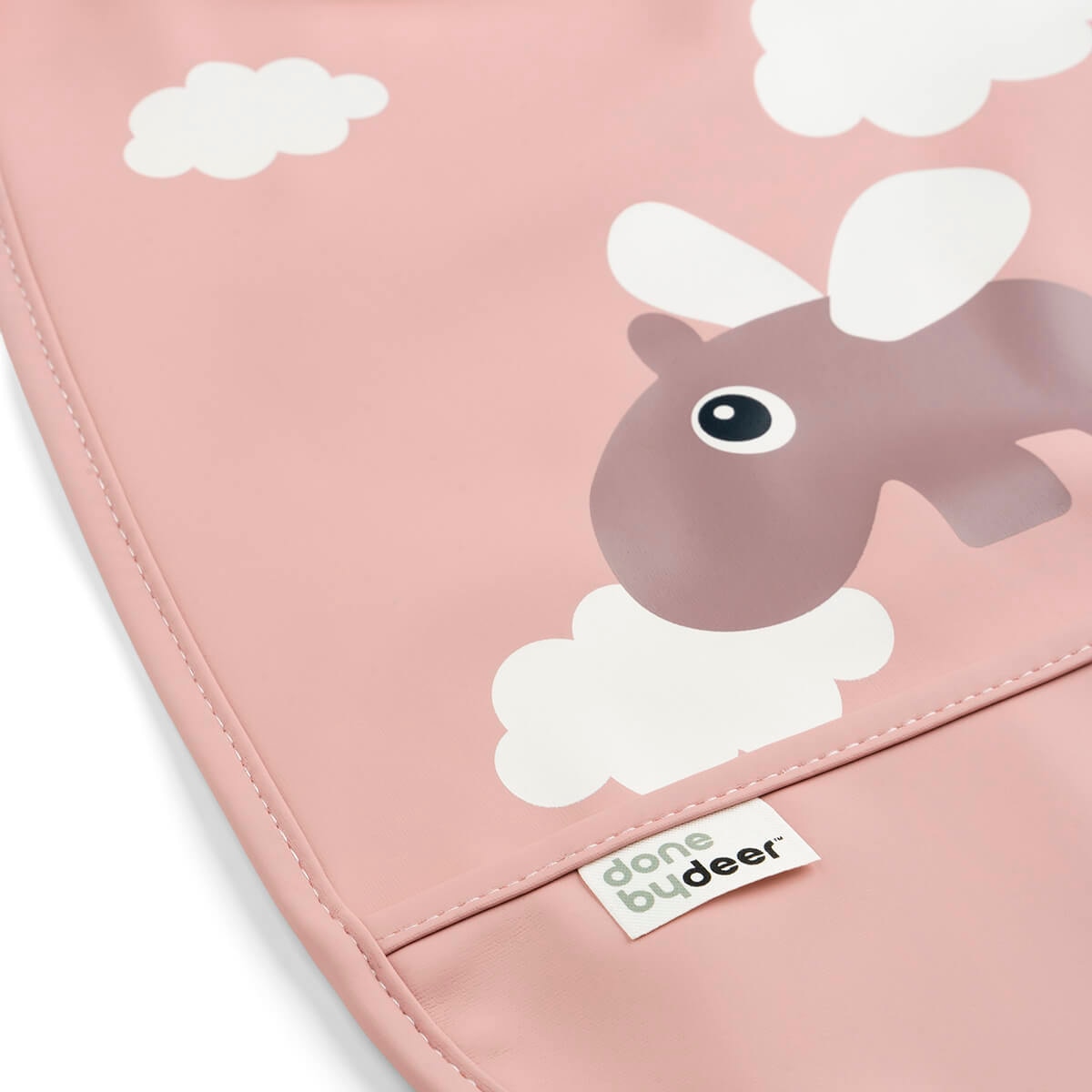 Babete sem Mangas com Velcro Rosa-claro-2