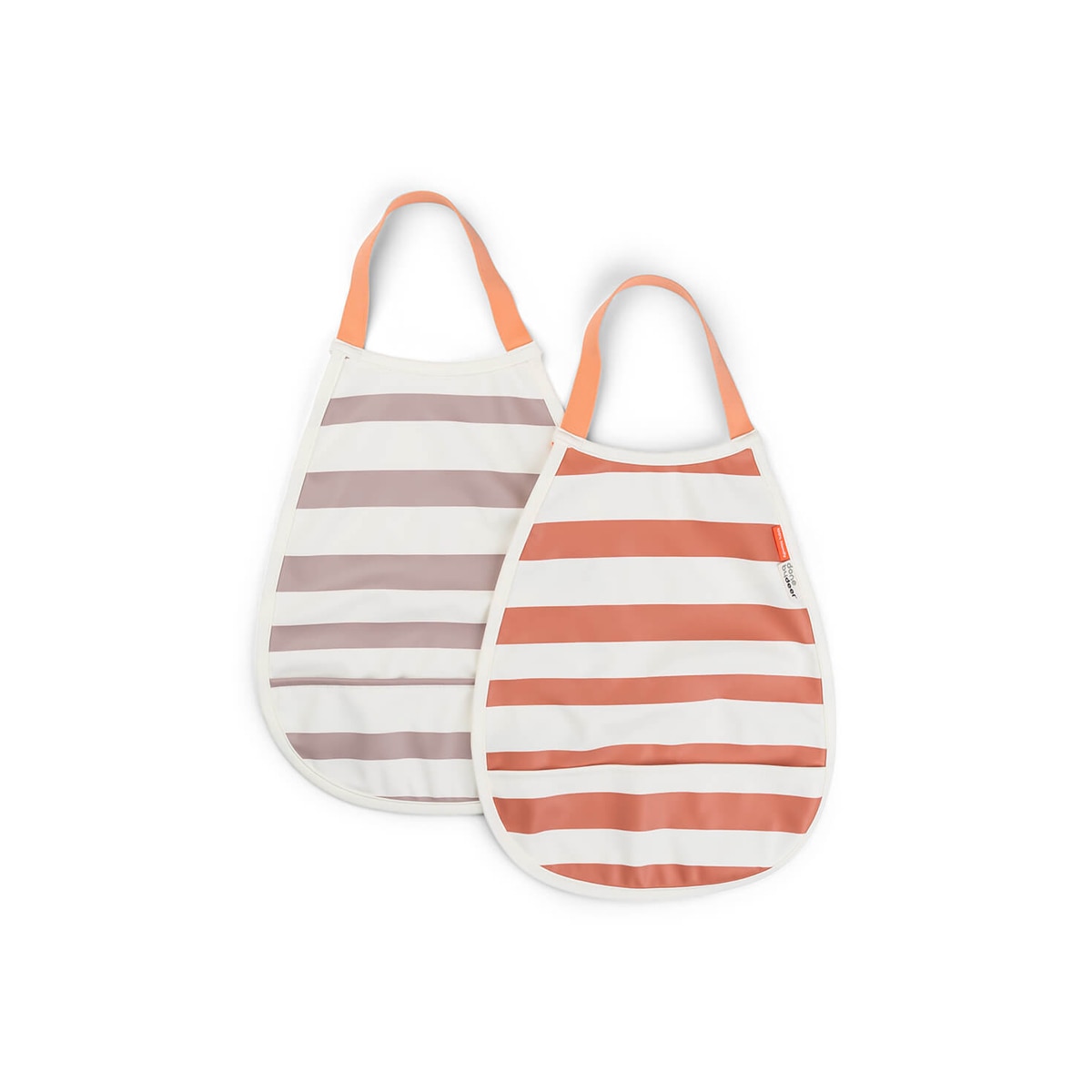 Imagem 0 de Babete de Ajuste Elástico Stripes Happy Clouds - Pack de 2 Unid.