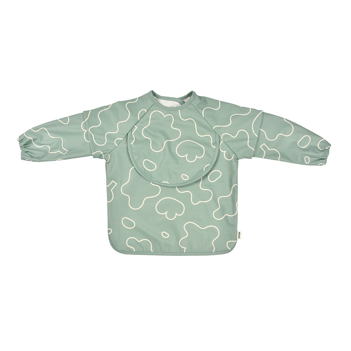 Babero con mangas Béaba evolutivo 2 en 1 - Verde menta Verde menta-2
