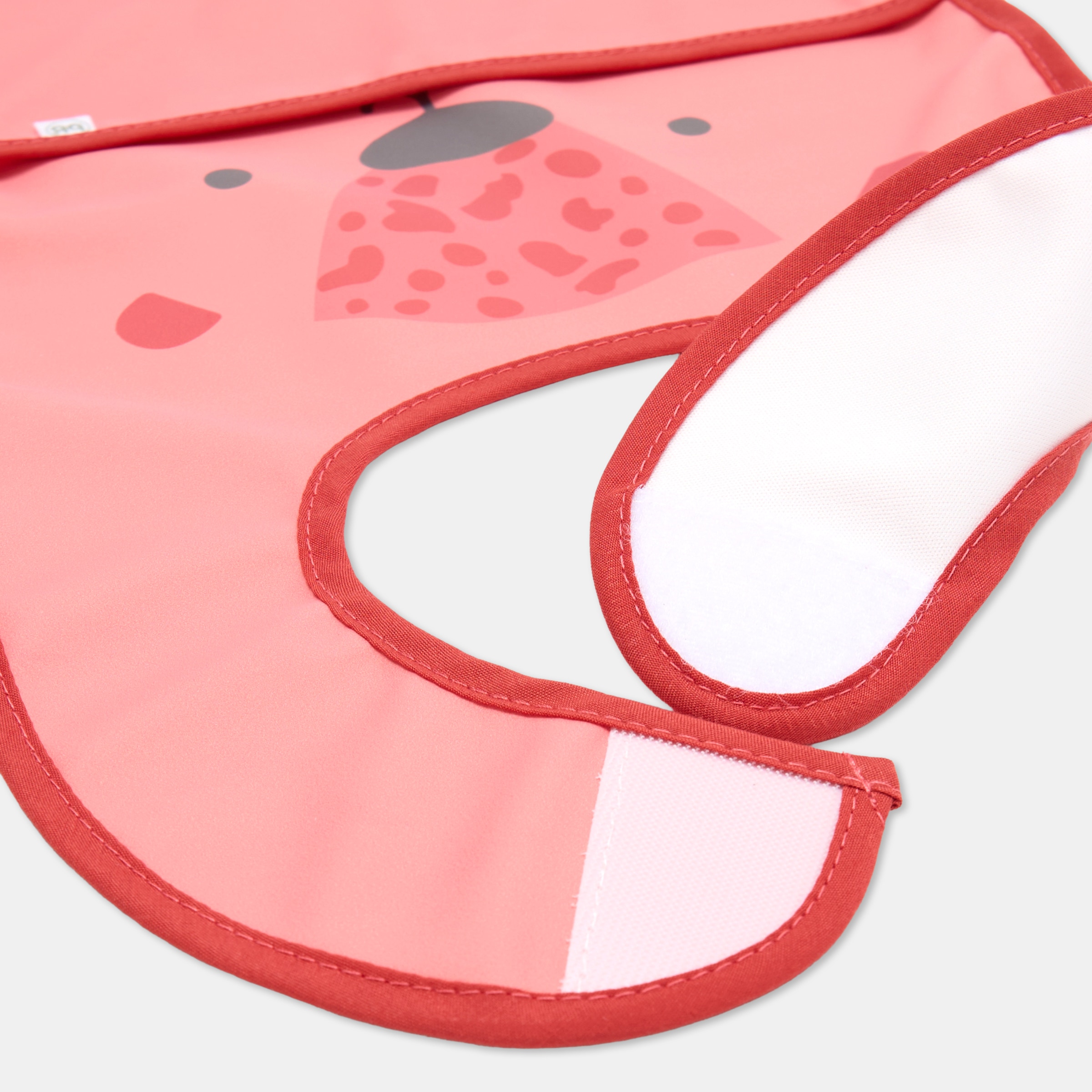 Pack de 2 Babetes com Bolso - Leoparda, Coleç. Jungle Rosa-2