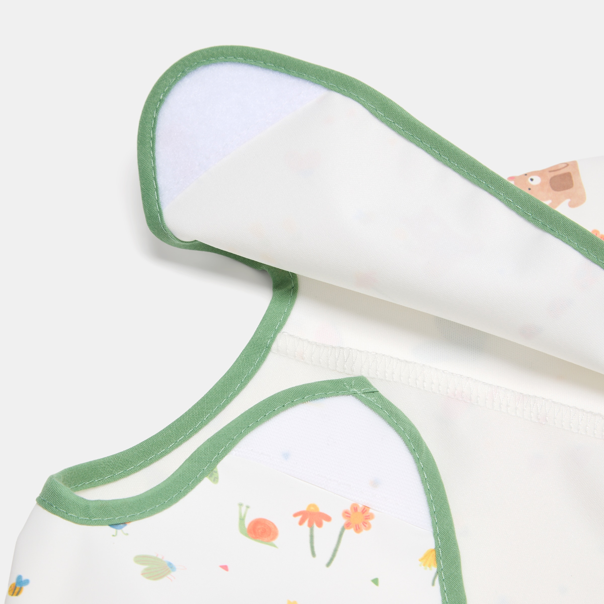Babete com Mangas Bbest - Little Bugs Verde Primavera-2