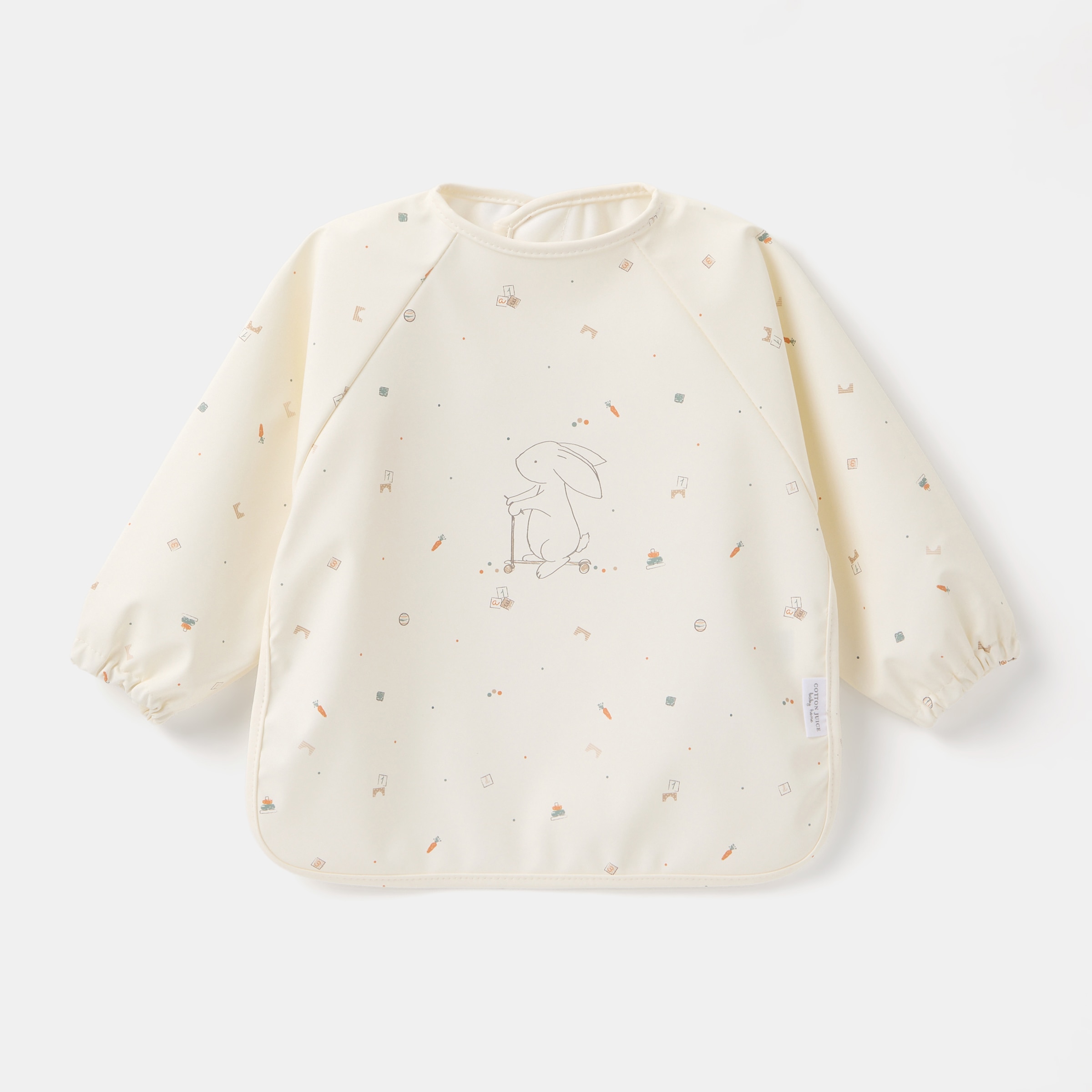 Imagem 0 de Babete com Mangas Cotton Juice Baby Home Coelho - Sésamo