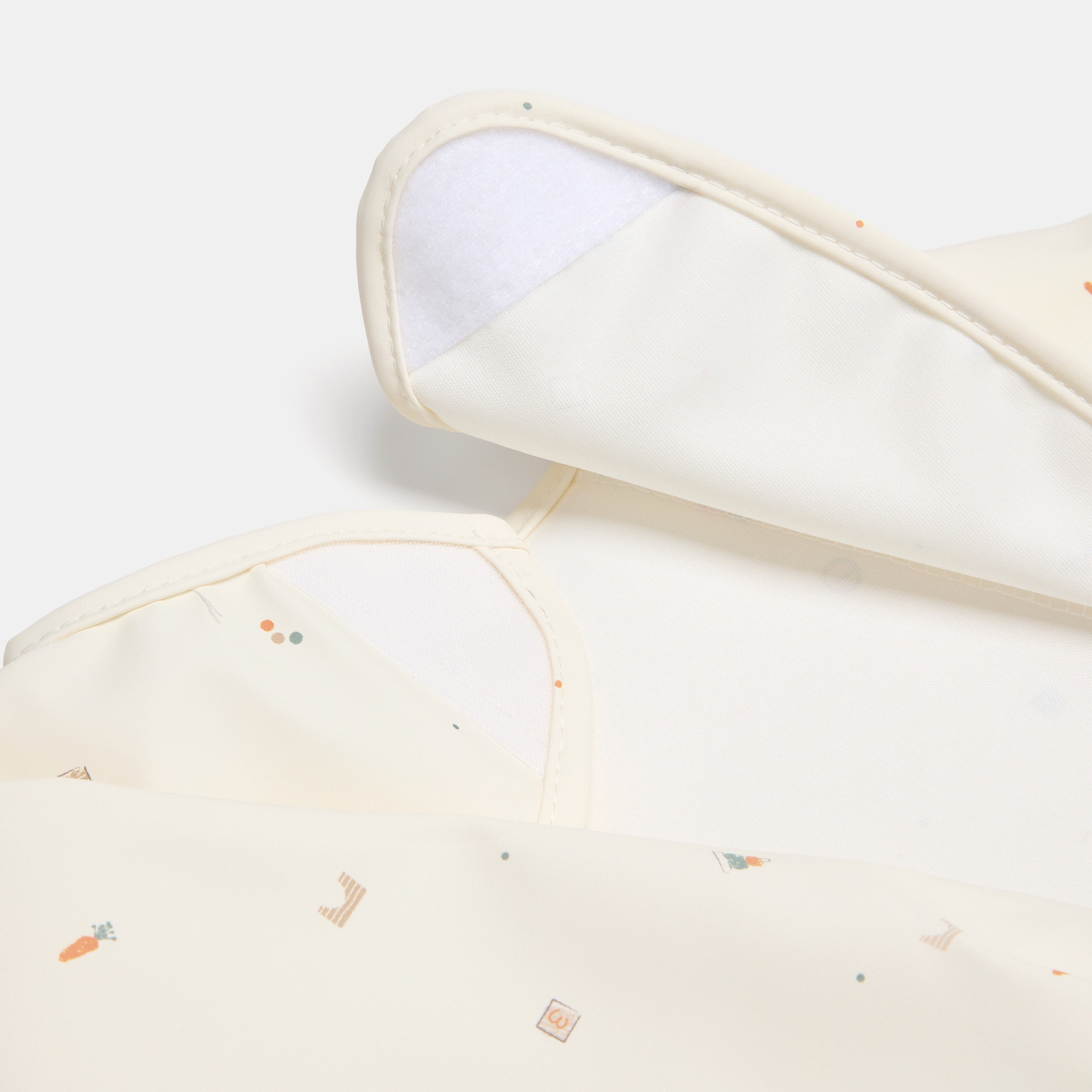 Babete com Mangas Cotton Juice Baby Home Coelho - Sésamo Bege-2