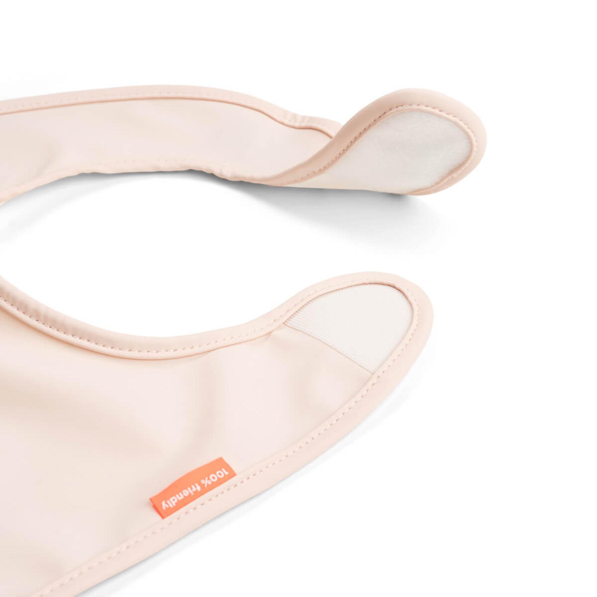 Baberos Done by deer sin mangas y con velcro pack 2ud Playground - Rosa claro Rosa claro-2