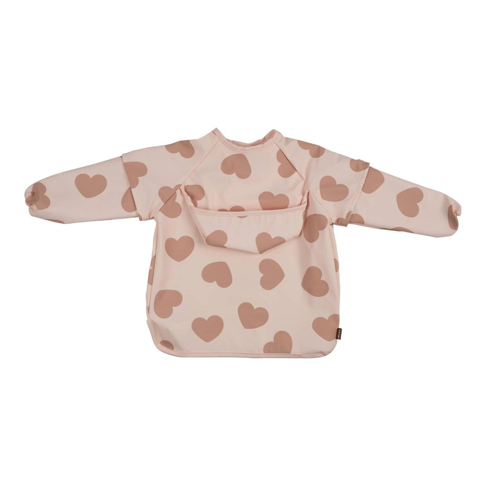 Babero con mangas Béaba evolutivo 2 en 1 - Rosa Flamingo Rosa Flamingo-9