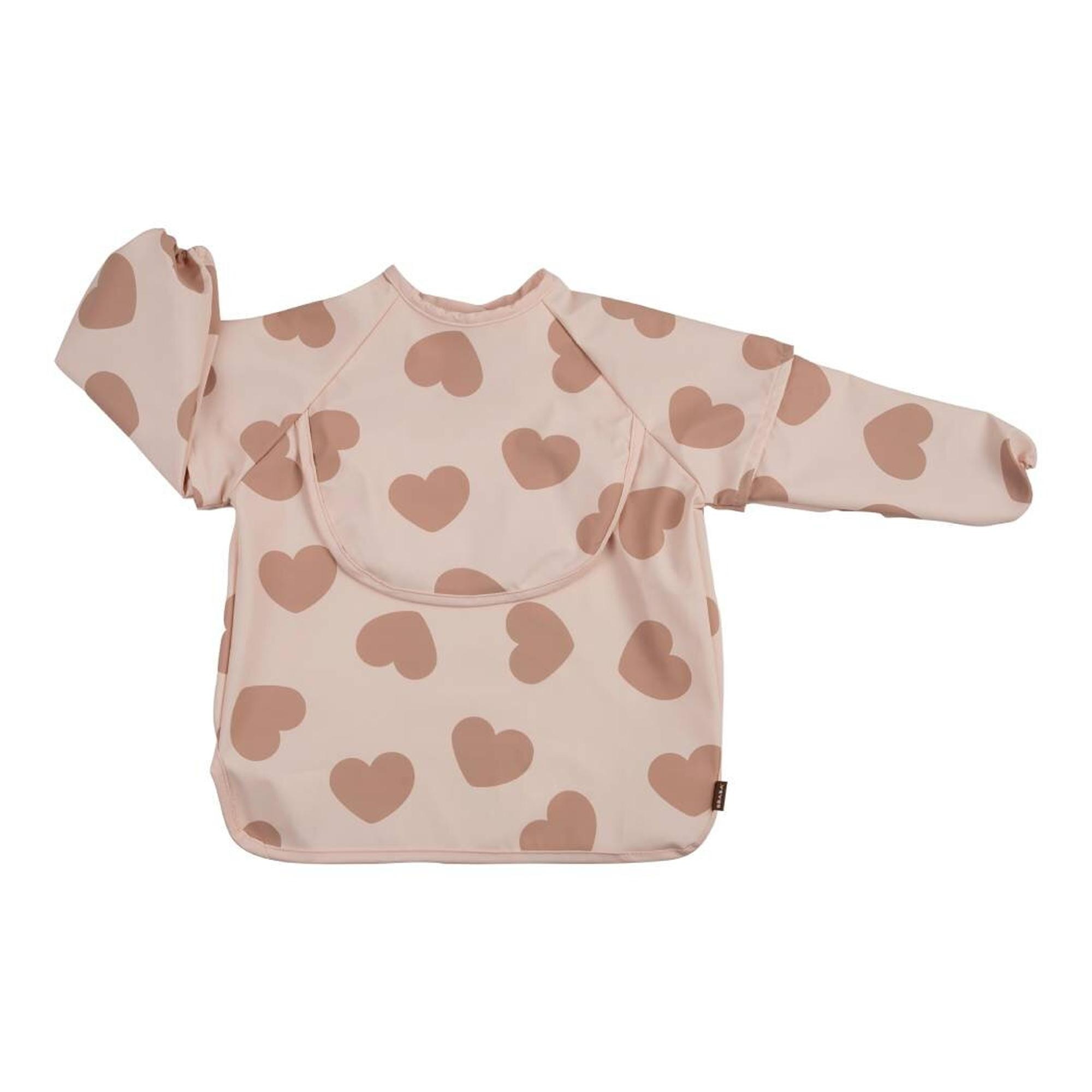 Babero con mangas Béaba evolutivo 2 en 1 - Rosa Flamingo Rosa Flamingo-10