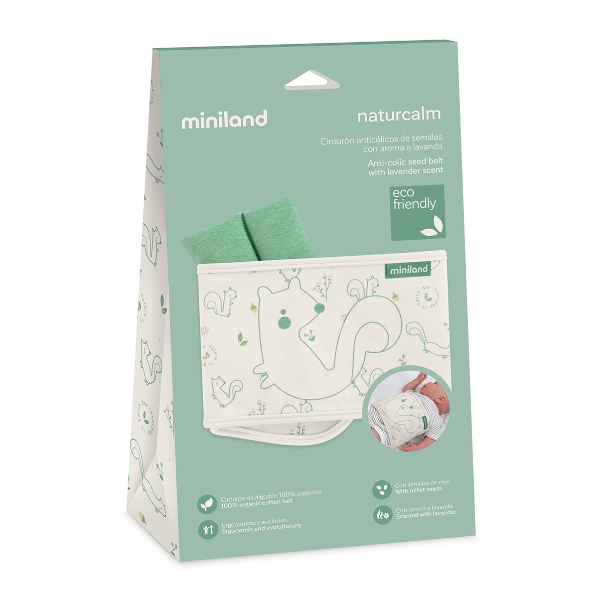 Cinto anticólicas Naturcalm Eco Friendly Lavanda branco Branco-5
