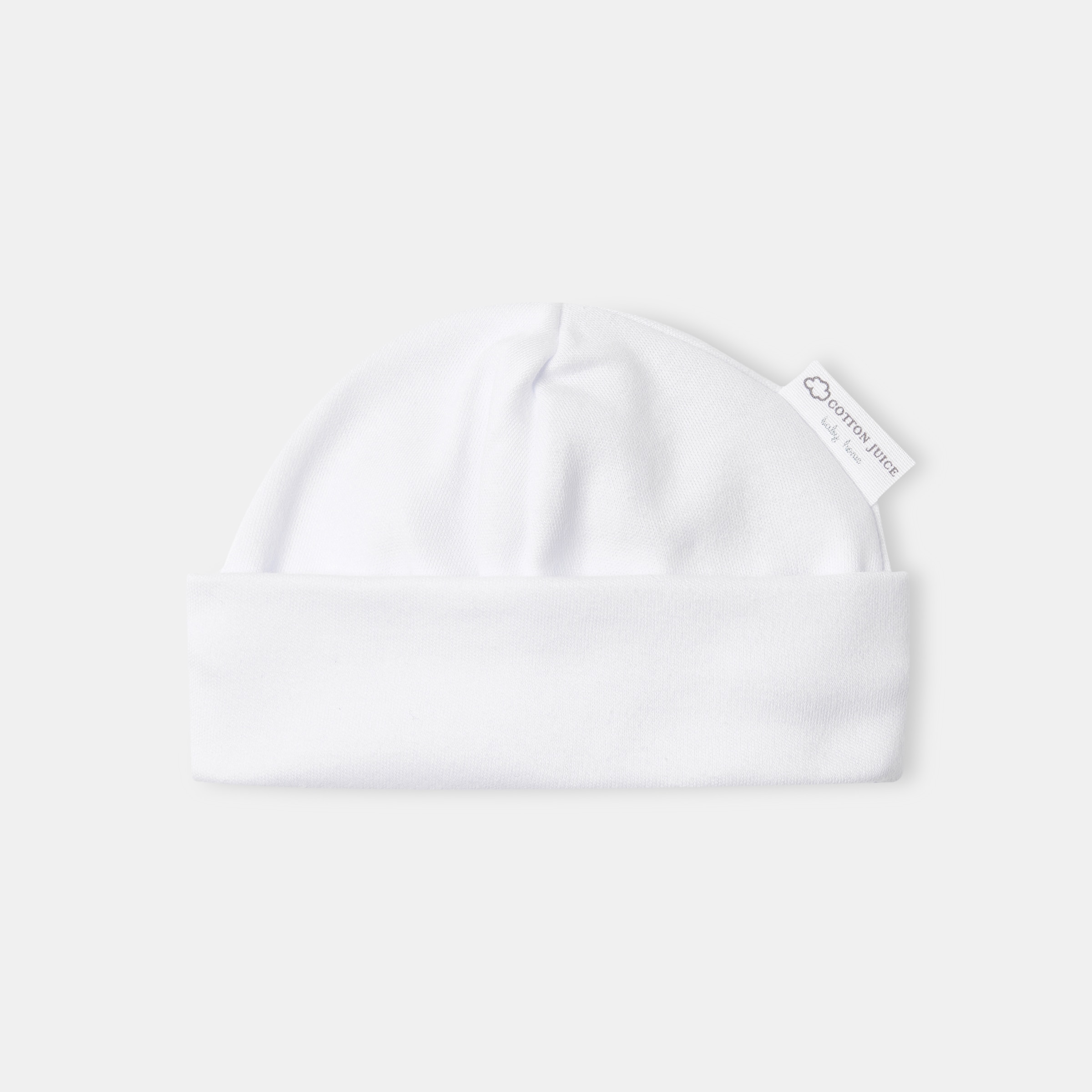 Gorro recién nacido Cotton Juice Baby Home - Blanco Blanco-1