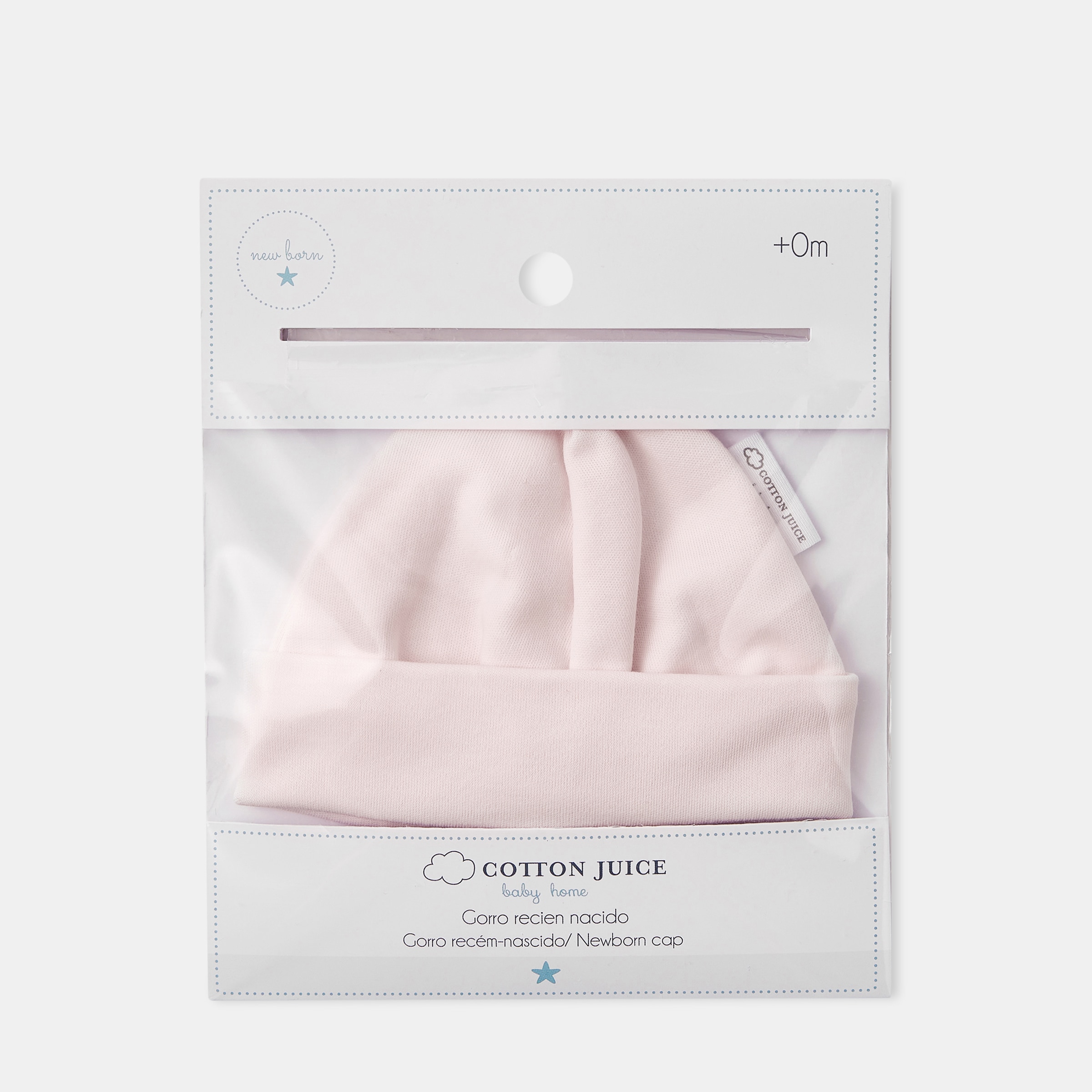Gorro de Recém-Nascido Rosa-2