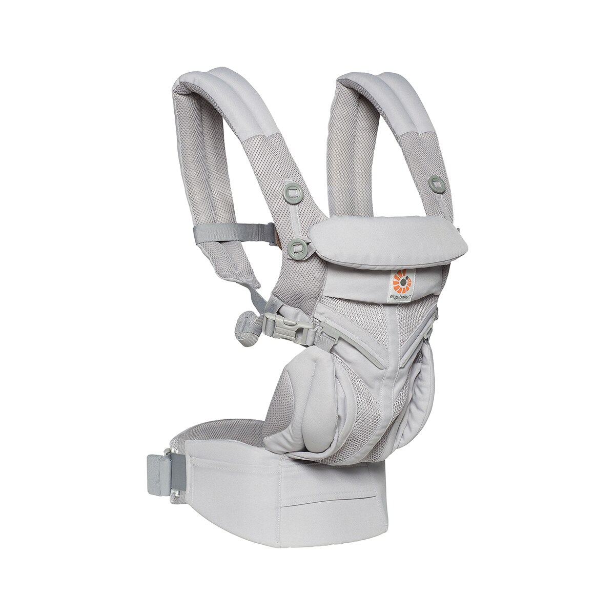 Marsúpio Omni Classic Mesh 4 Posições Cinzento-claro-3