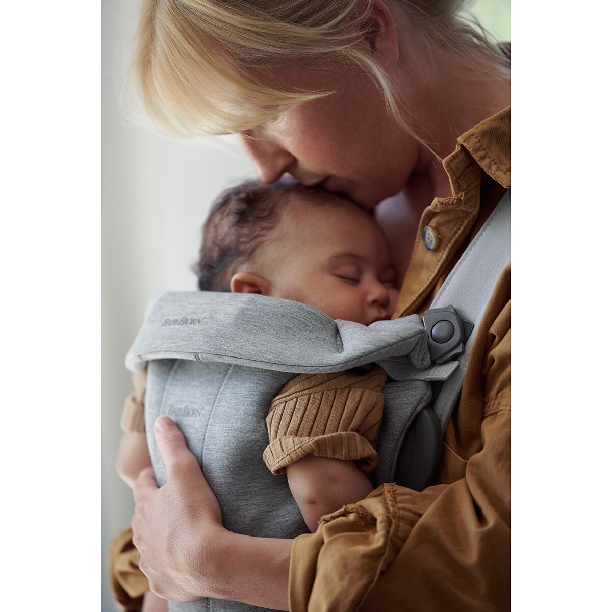 Marsúpio Mini 3D Jersey 2 Posições Cinzento-claro-12