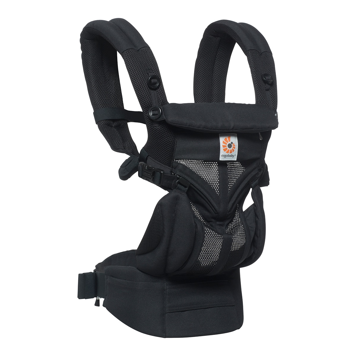 Marsúpio Omni Classic Mesh 4 Posições Preto-4