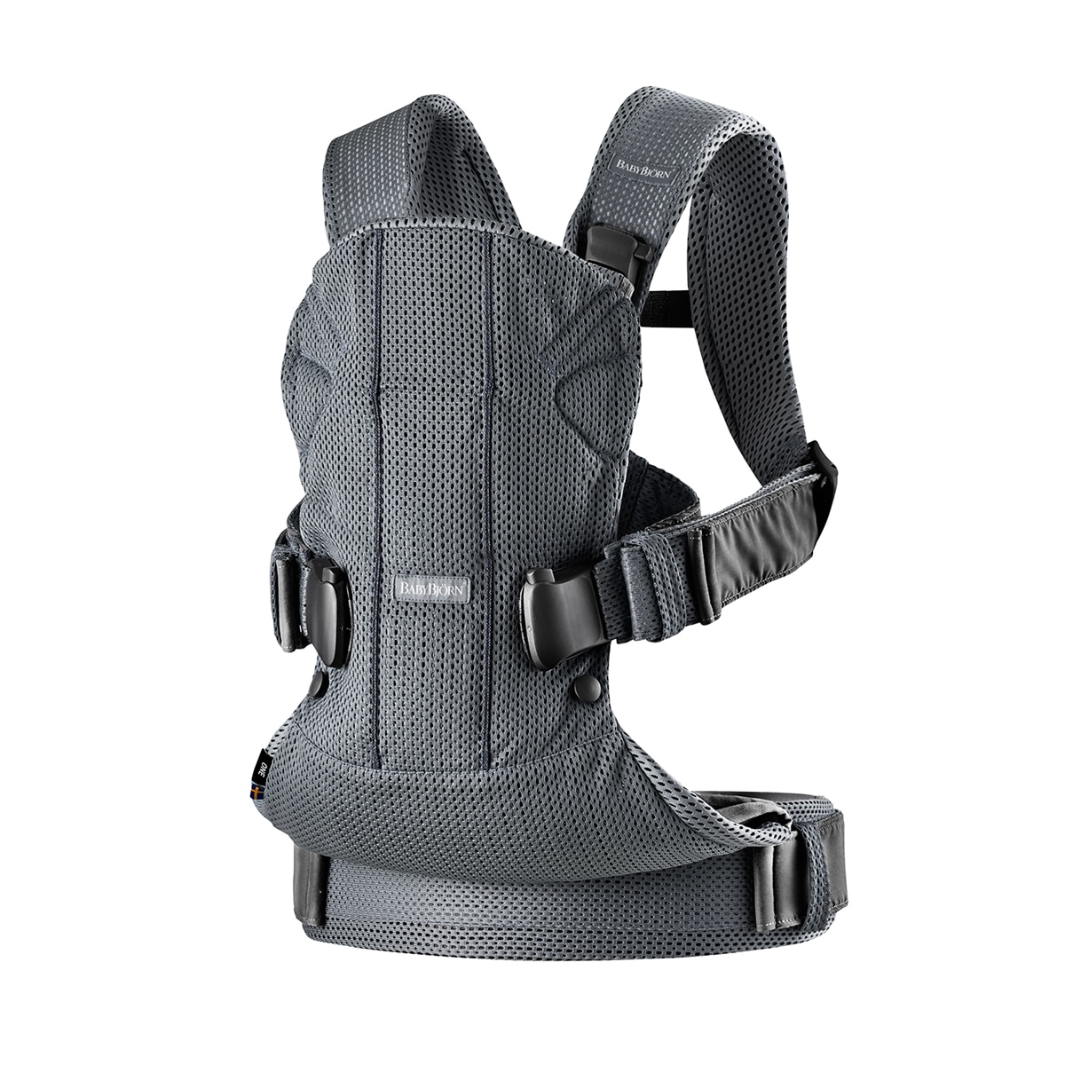 Marsúpio One Air Mesh 3D 4 Posições Antracite-2