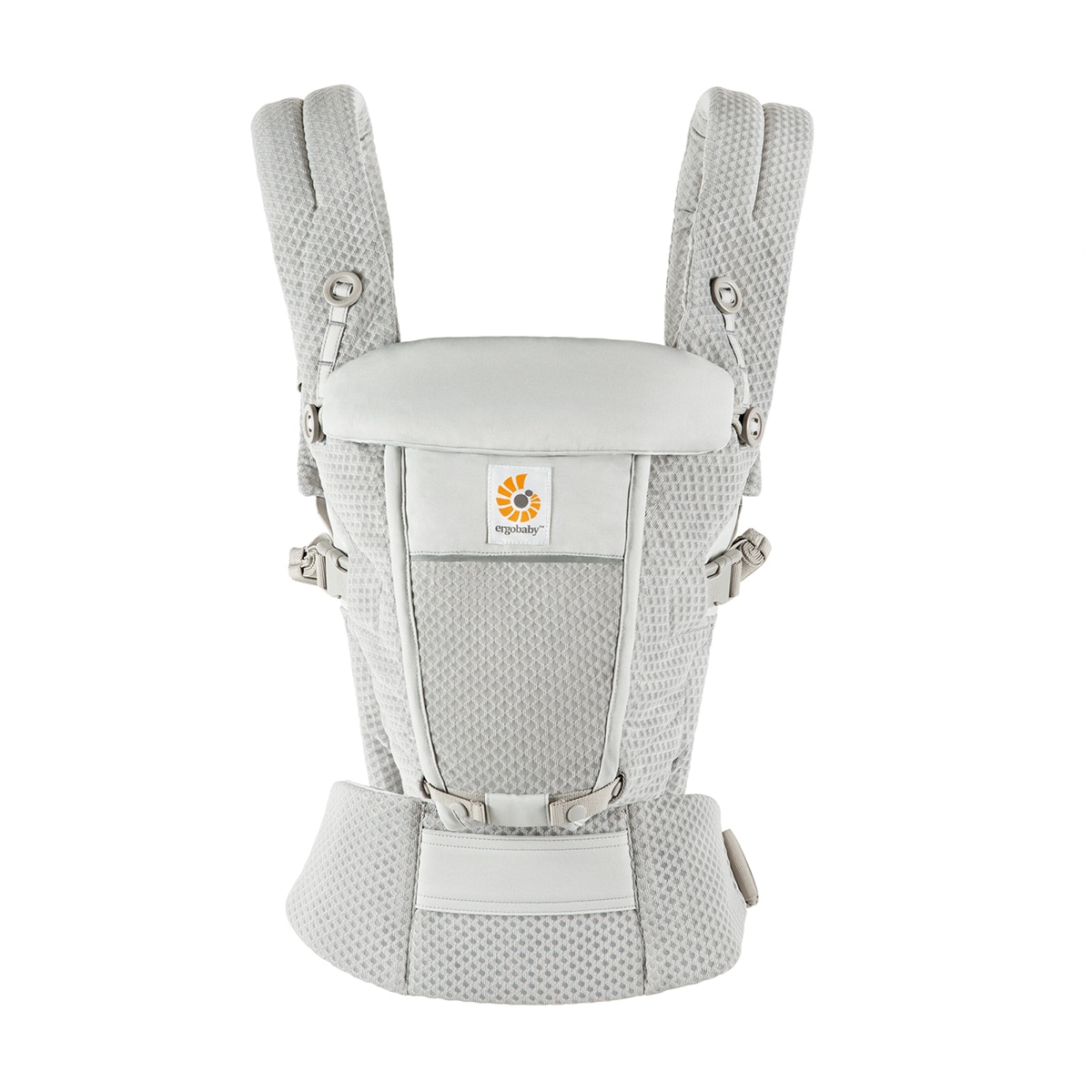 Mochila portabebe Ergobaby Adapt Softflex Mesh 3 posiciones - Gris claro Gris claro-2
