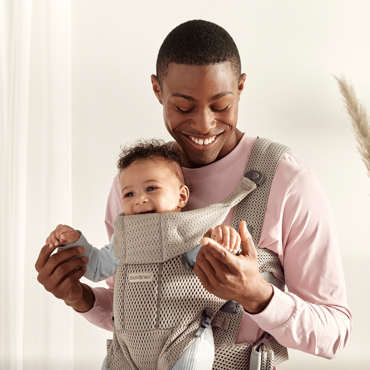 Marsúpio Move 3D Mesh 3 Posições Bege Serra-4