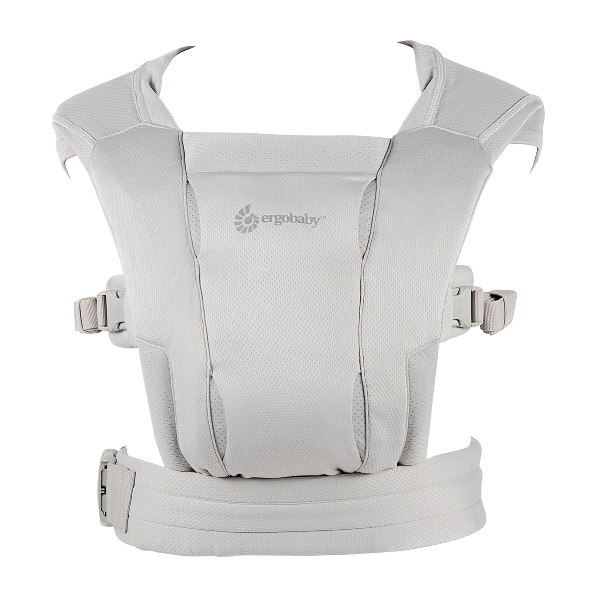 Mochila portabebe Ergobaby Embrace Soft Air Mesh Onyx Gris claro-5
