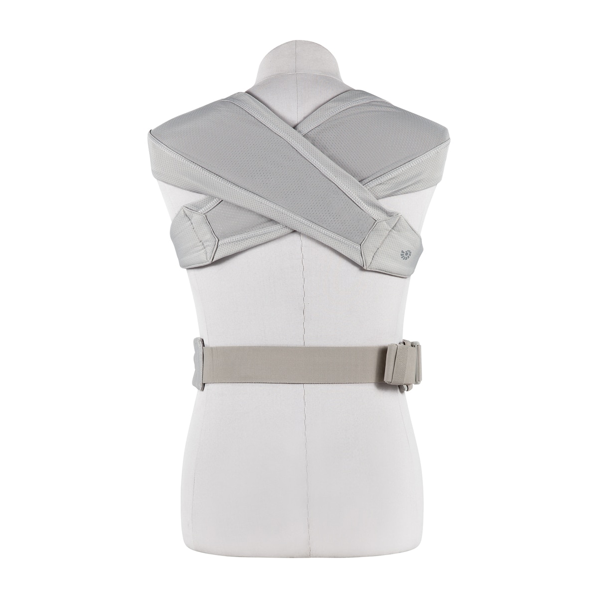 Mochila portabebe Ergobaby Embrace Soft Air Mesh Onyx Gris claro-11