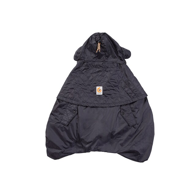 Funda impermeable con polar para mochila portabebés Ergobaby negra