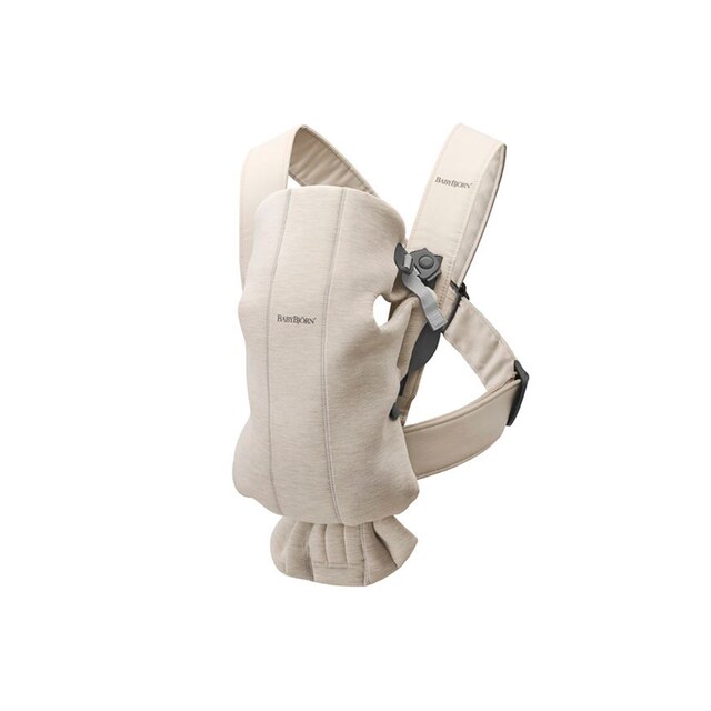 Mochila portabebé BabyBjörn Mini 3D Jersey 2 posiciones